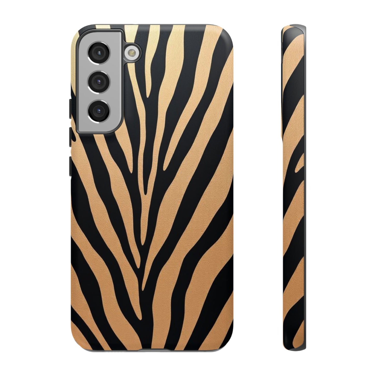 Zebra Print Tough Phone Case