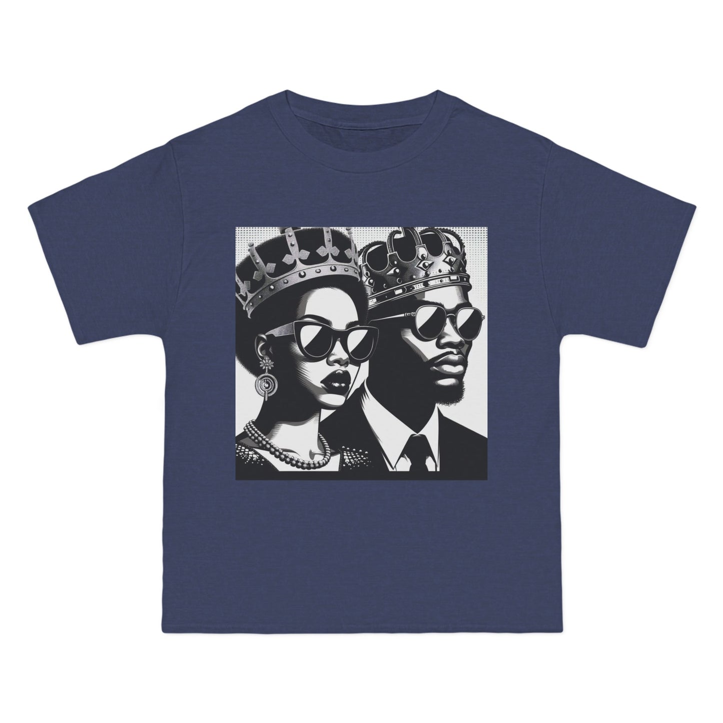 Royalty-Inspired Unisex Graphic Tee - Stylish Casual Wear for Kings and Queens, Unique Gift, Fashion Statement, Streetwear
