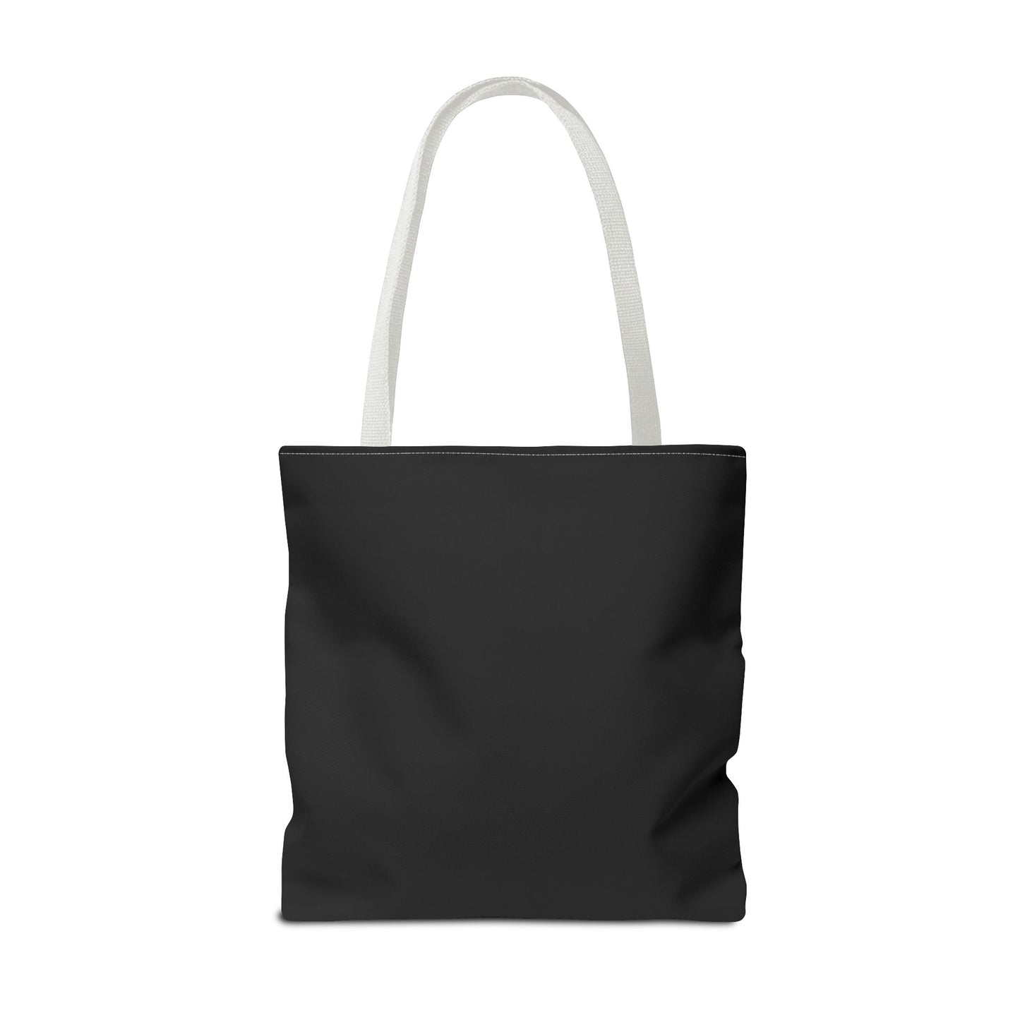 Stylish Black All-Over Print Tote Bag, Eco-Friendly Shopping Bag, Beach Tote, Gift for Her, Everyday Carryall