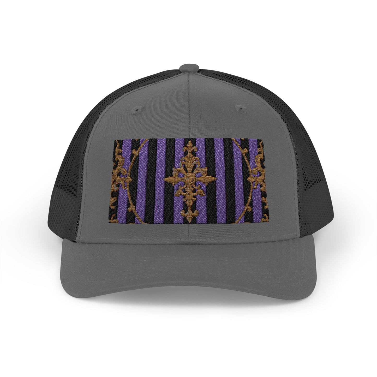 Stylish Baroque Vintage-Inspired Snapback Trucker Cap, Hipster Cap, Festival Headwear, Unique Gift for Fashion Lovers