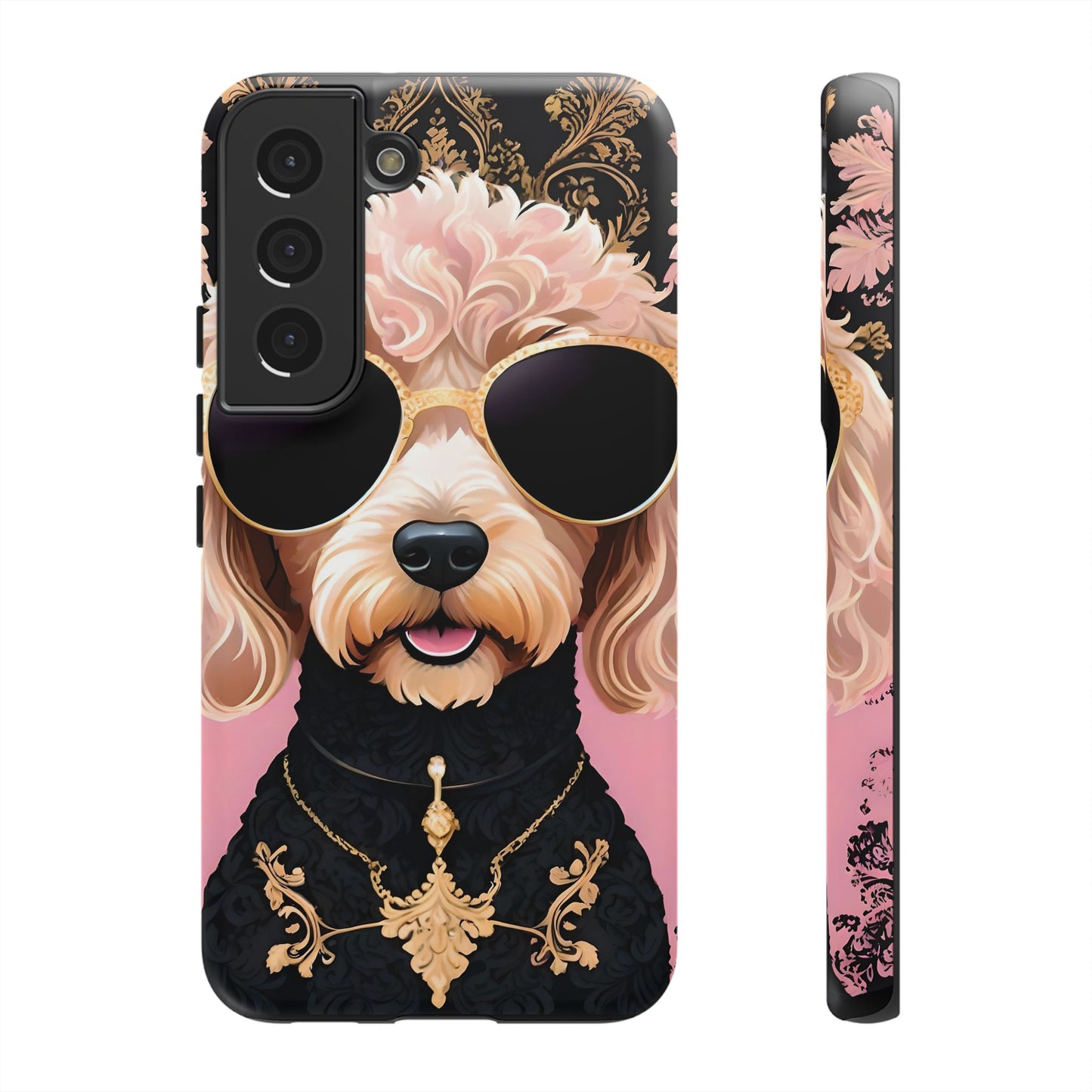 Phone Case - Golden Doodle In Sunglasses Tough Case