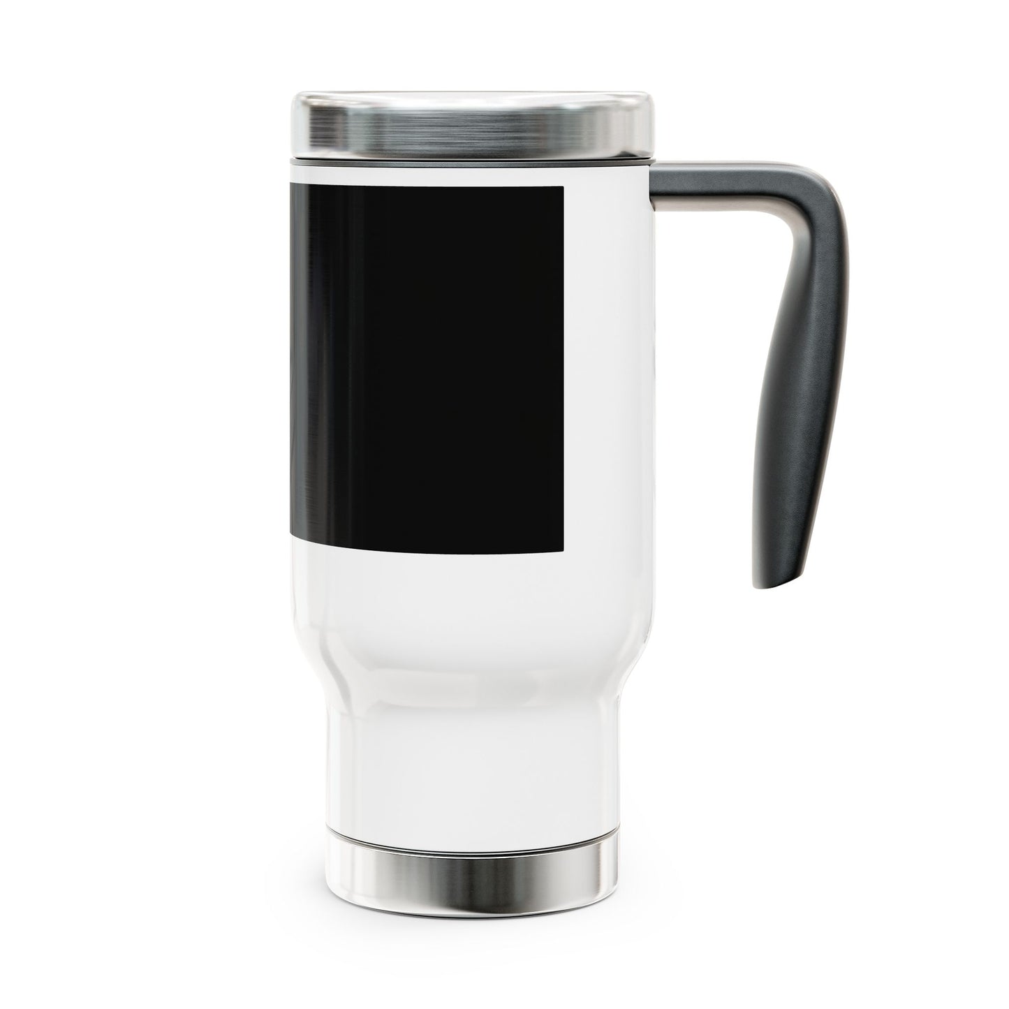 Personalized Black Stainless Steel Travel Mug - 14oz Insulated Coffee Cup with Handle, Perfect for Daily Commutes, Gifts for Coffee Lovers, [...]