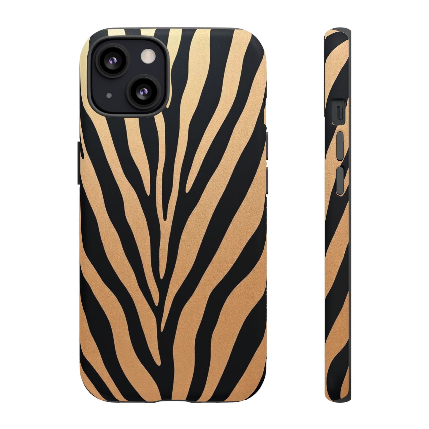 Zebra Print Tough Phone Case
