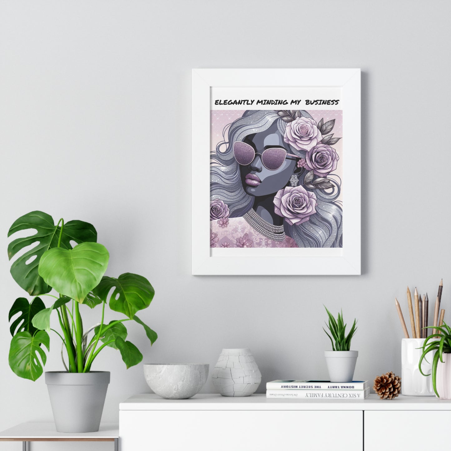 Elegant Business Minded Poster - Wall Art for Confident Women