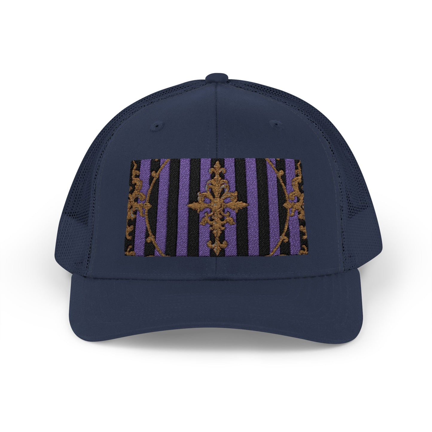 Stylish Baroque Vintage-Inspired Snapback Trucker Cap, Hipster Cap, Festival Headwear, Unique Gift for Fashion Lovers