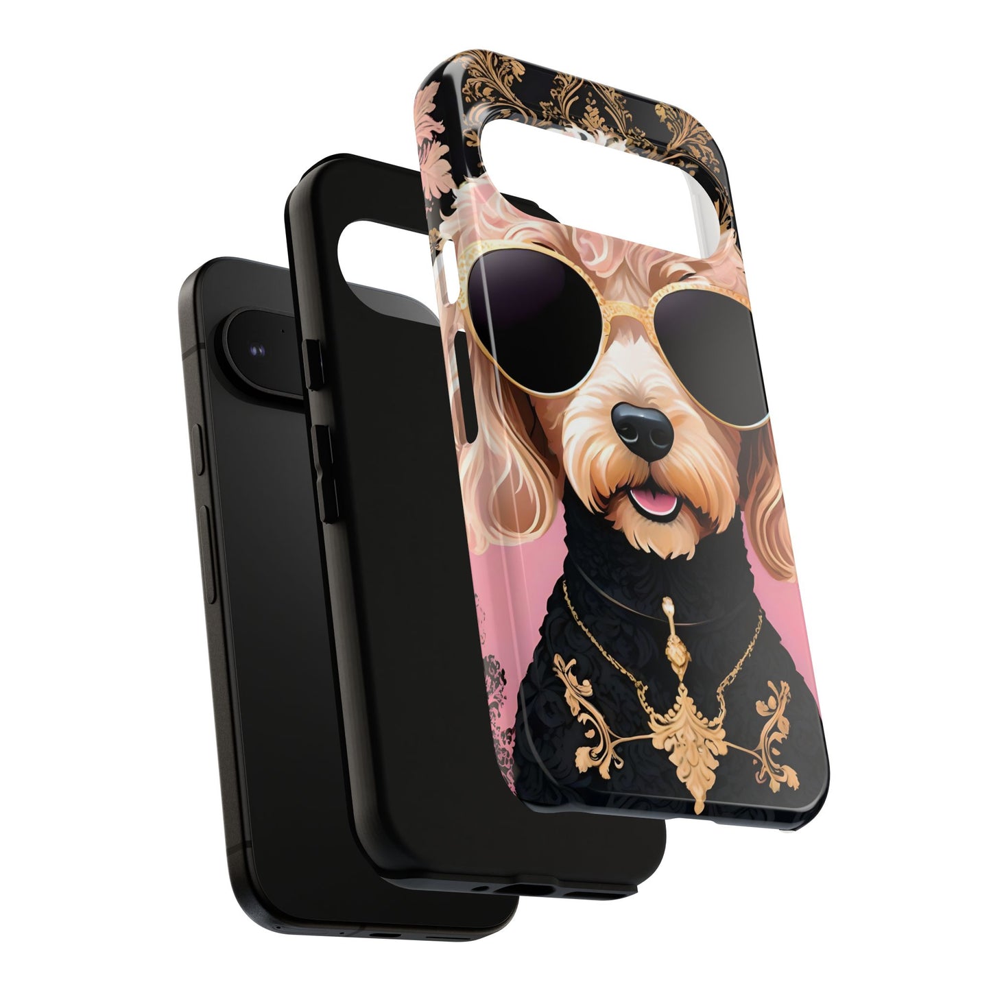 Phone Case - Golden Doodle In Sunglasses Tough Case