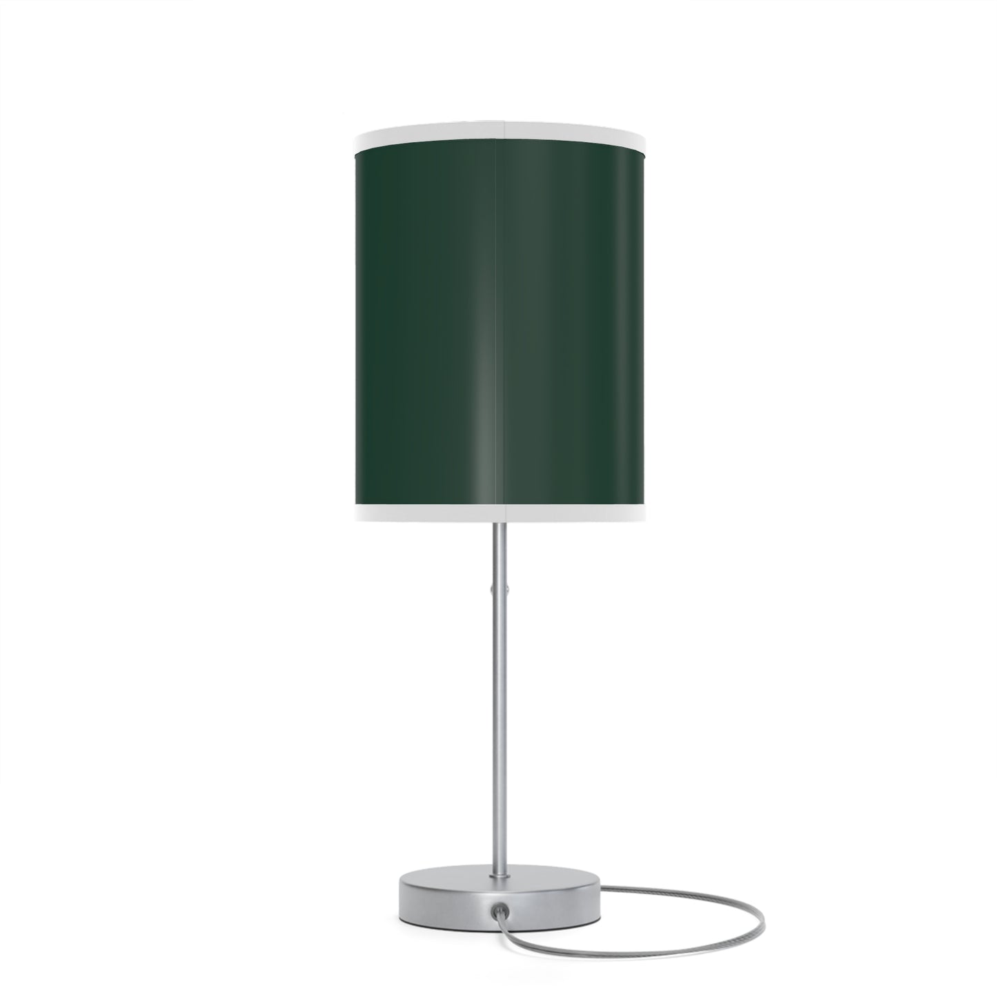Modern Midnight Green Table Lamp, Stylish Lighting for Home Decor, Green Lamp, USB/CA Plug, Elegant Nightstand Light, Minimalist Design