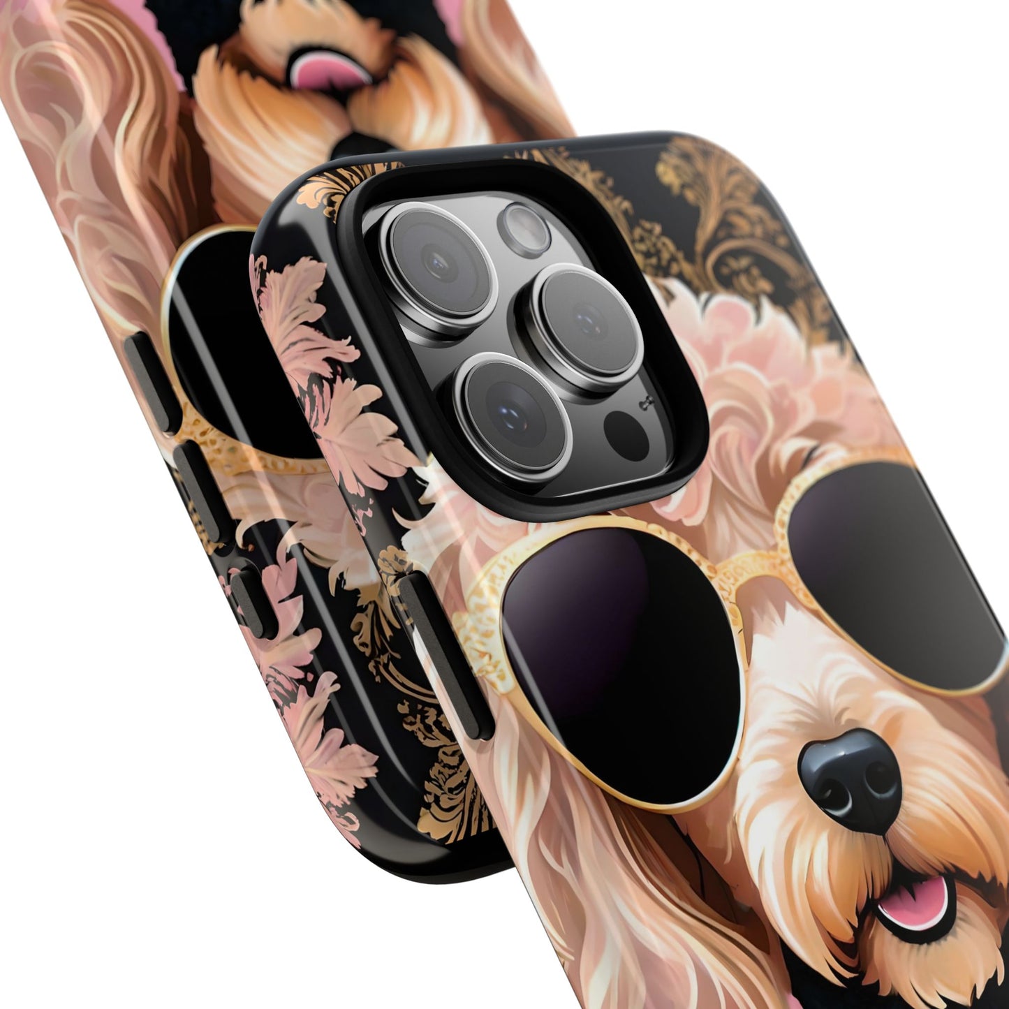 Phone Case - Golden Doodle In Sunglasses Tough Case