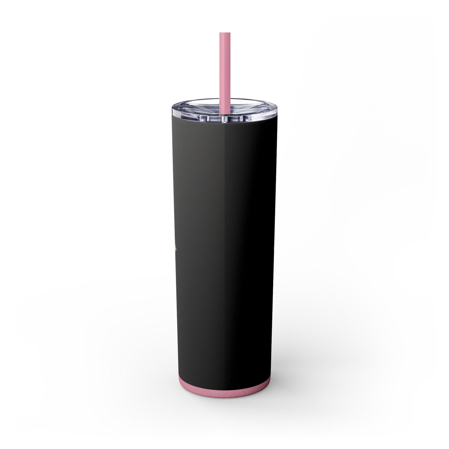 Elegant Gold Crown Skinny Tumbler with Straw, 20oz - Stylish Drinkware for Every Occasion, Royal Inspired, Ideal Gift for Her - Gold Crest