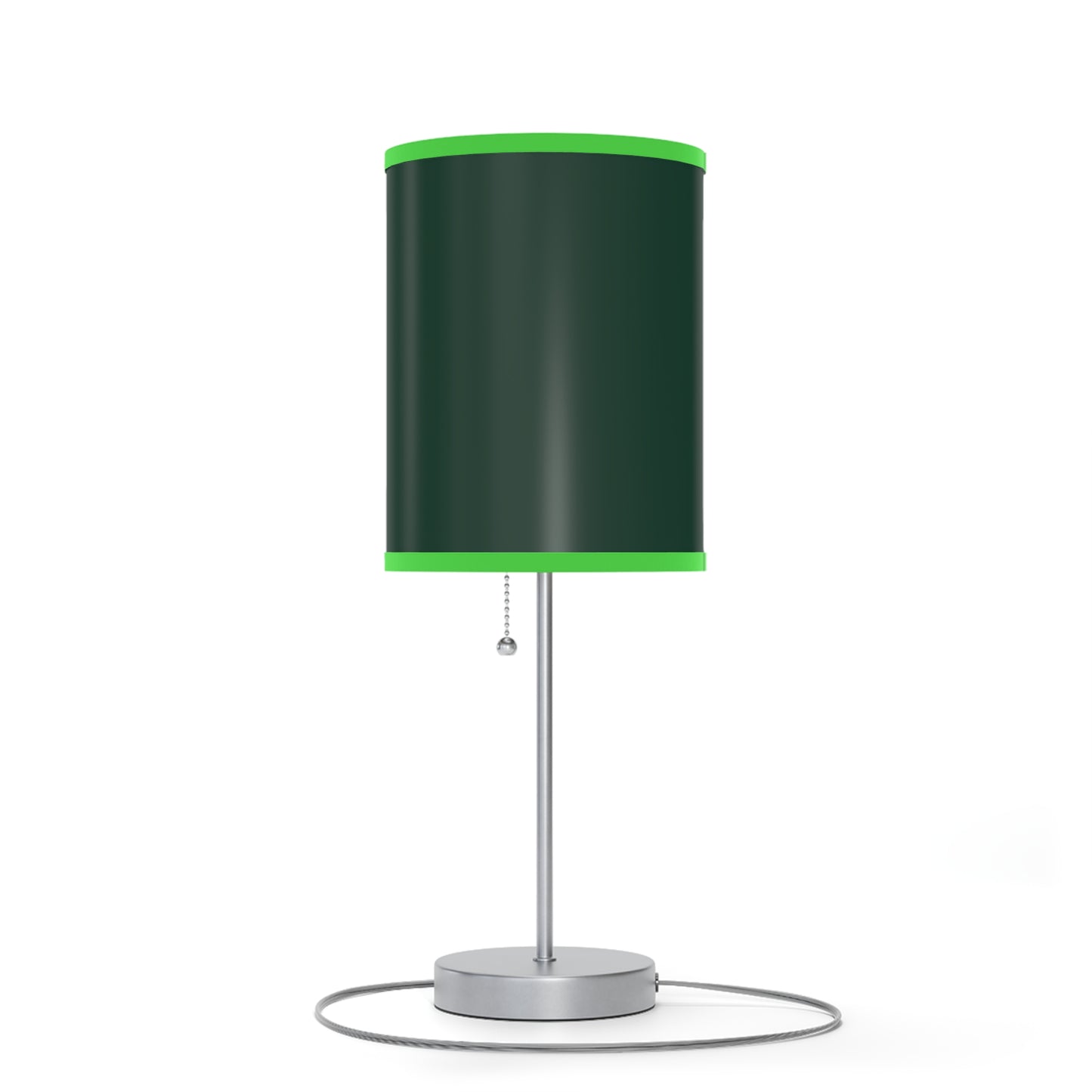 Modern Midnight Green Table Lamp, Stylish Lighting for Home Decor, Green Lamp, USB/CA Plug, Elegant Nightstand Light, Minimalist Design