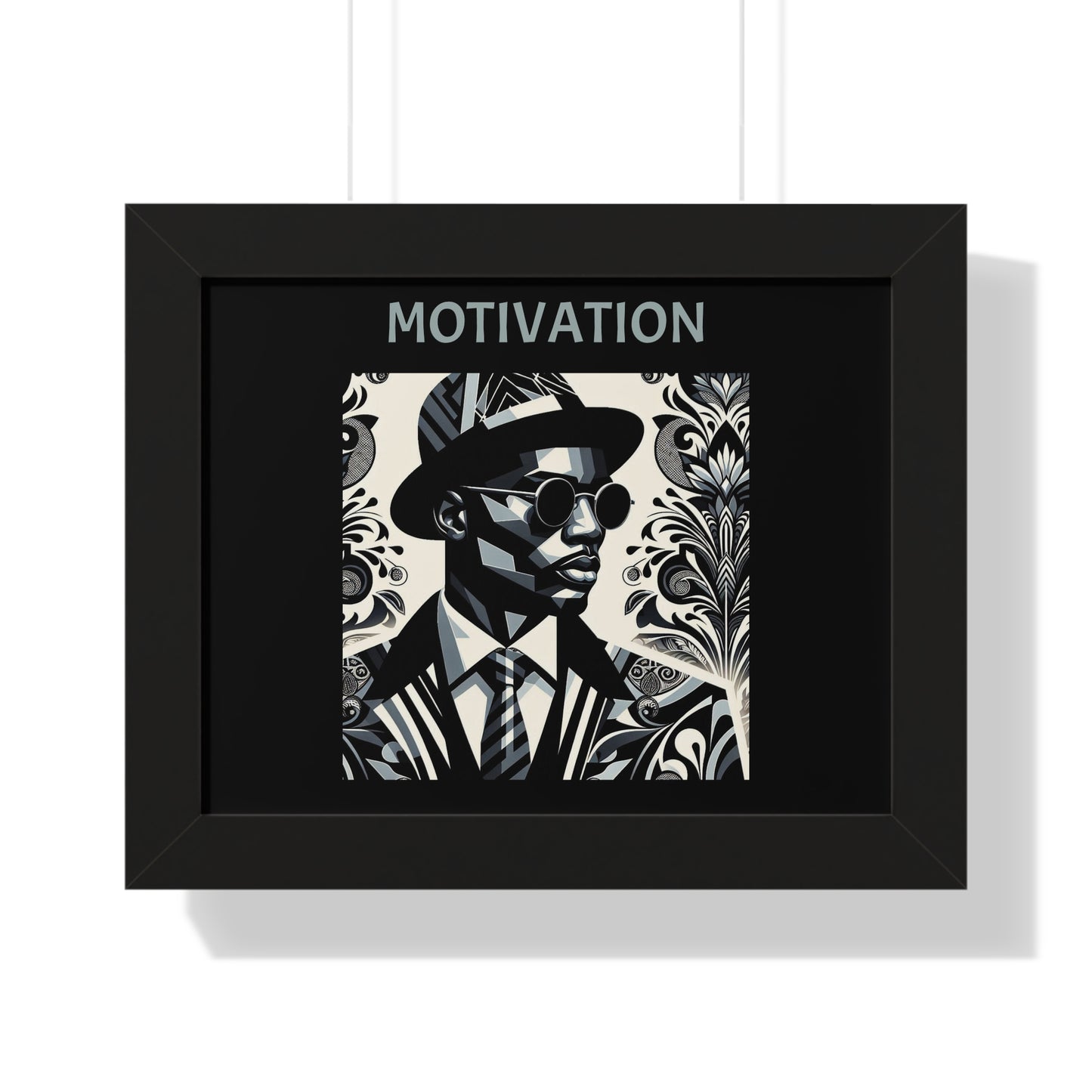 Motivational Framed Poster | Wall Art, Home Decor, Inspirational Gift, Office Decor, Modern Artwork