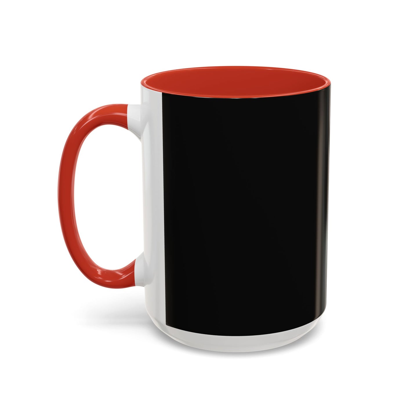 Stylish Black Accent Coffee Mug for Home or Office | Perfect Gift for Coffee Lovers, Unique Black Mug, Customizable Drinkware
