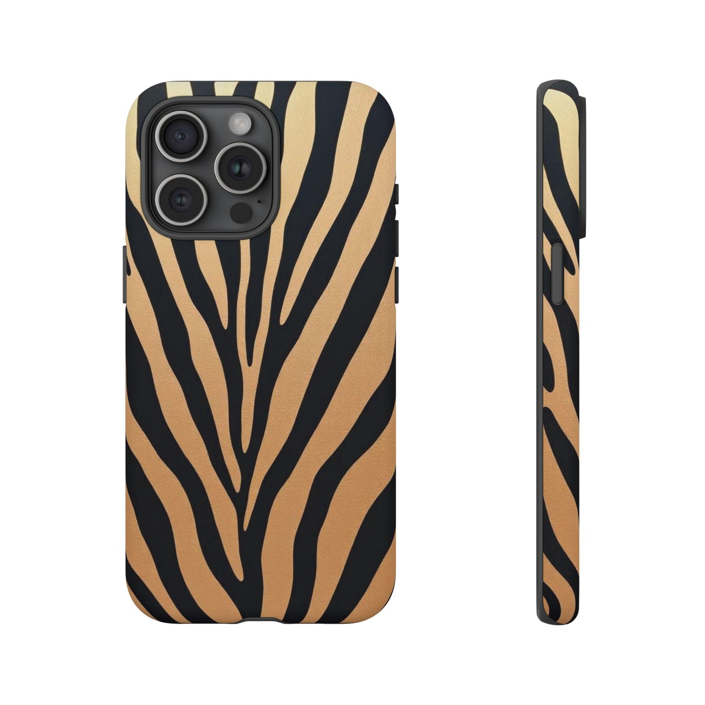 Zebra Print Tough Phone Case