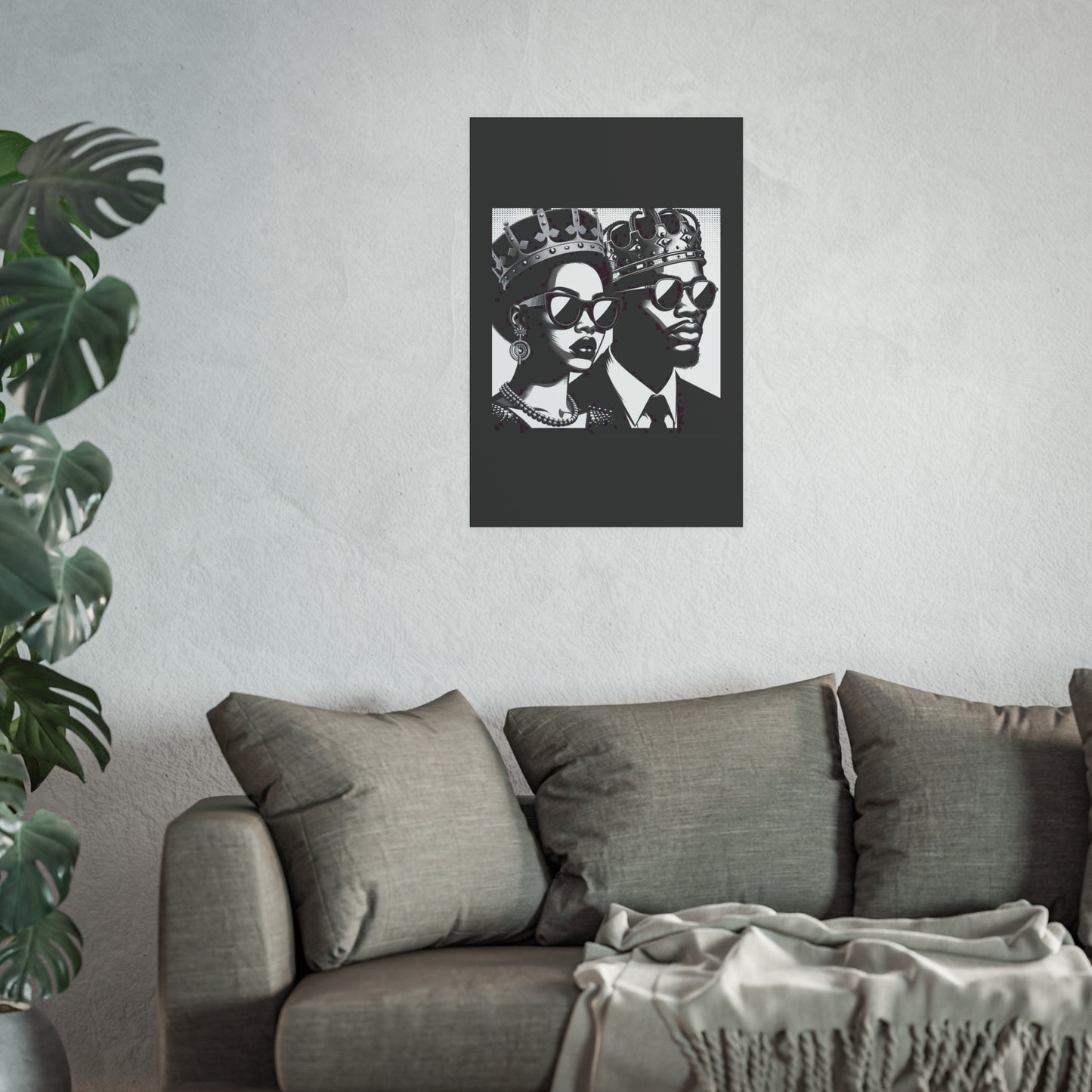 Royalty-Inspired Satin and Archival Matte Posters, Modern Wall Art, Home Decor, Gift for Him/Her, Motivational Art