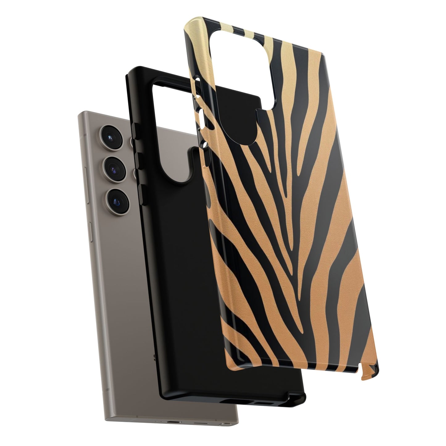 Zebra Print Tough Phone Case