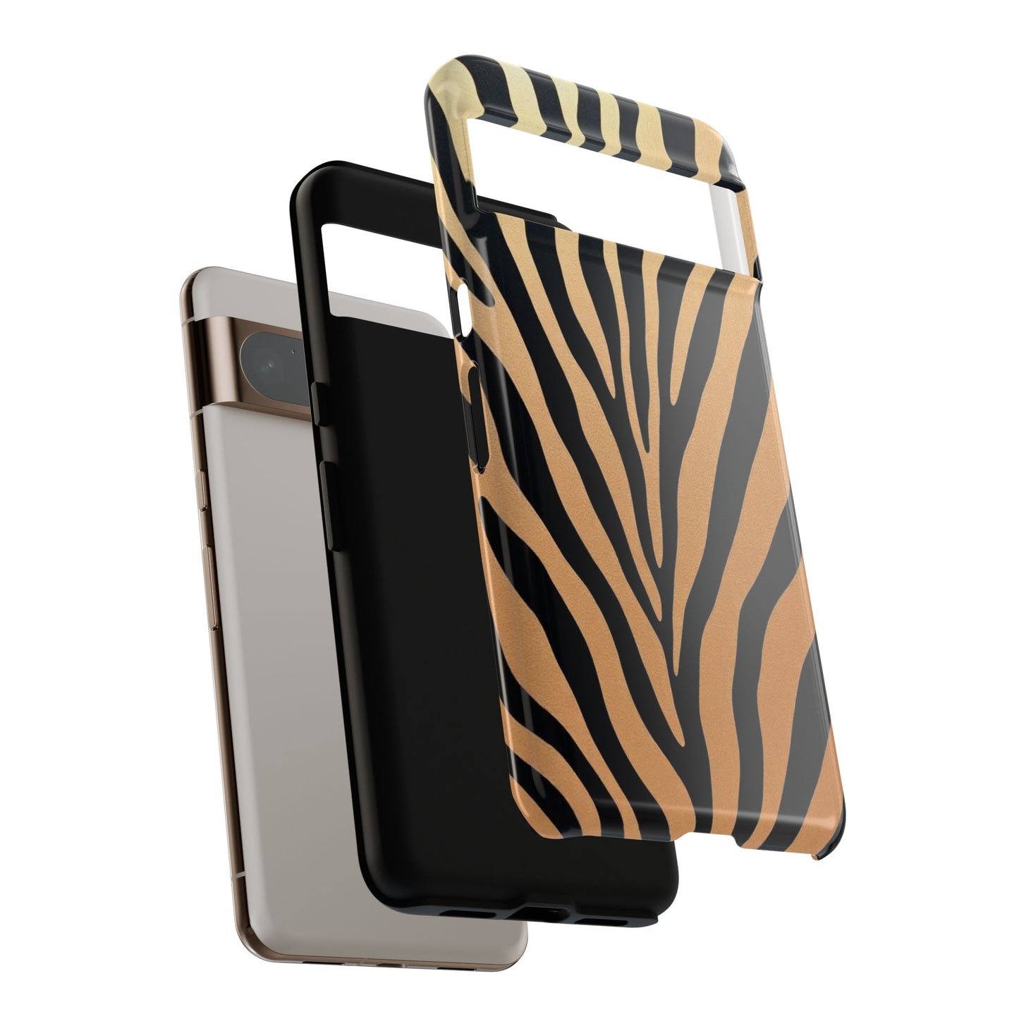 Zebra Print Tough Phone Case