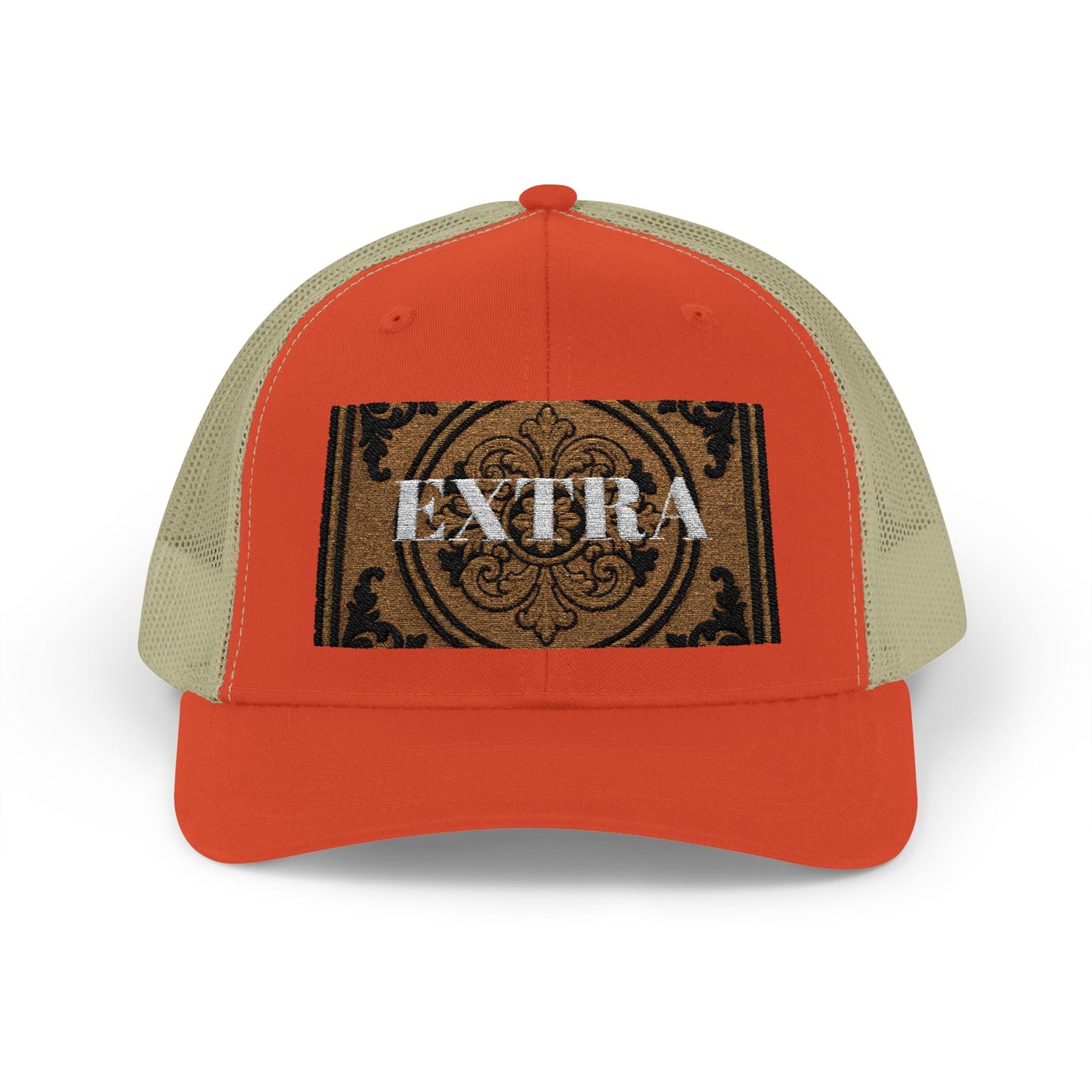 Stylish Extra Baroque Trucker Cap with Vintage Design - Perfect for Casual Outings, Summer Festivals, and Gift Giving, Fashion Hat, Trendy Headwear