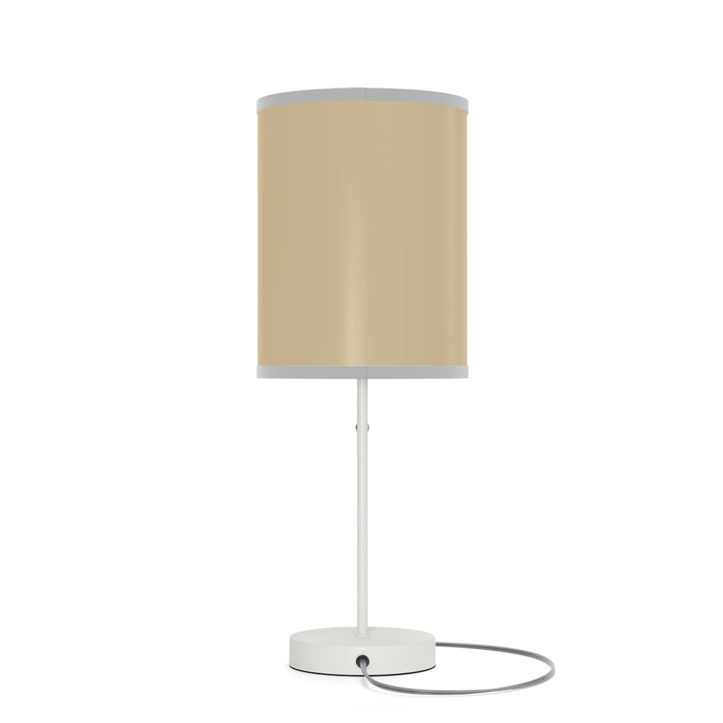 Vanilla Wheat Modern Table Lamp, Nightstand Light, Soft Glow Lamp, Cozy Home Decor, Minimalist Design