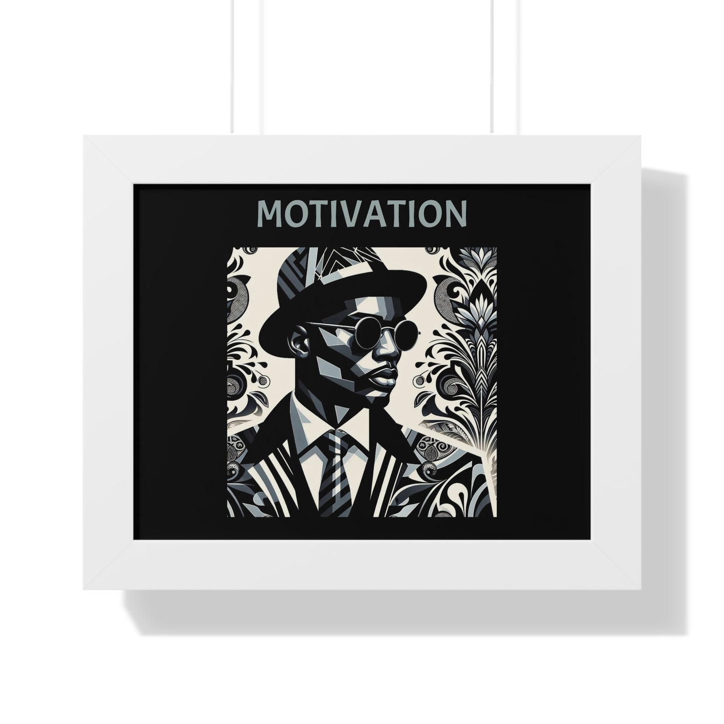 Motivational Framed Poster | Wall Art, Home Decor, Inspirational Gift, Office Decor, Modern Artwork