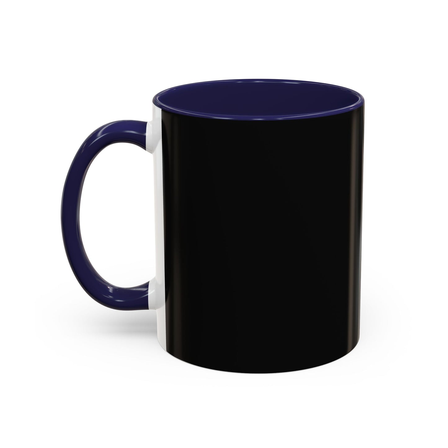 Stylish Black Accent Coffee Mug for Home or Office | Perfect Gift for Coffee Lovers, Unique Black Mug, Customizable Drinkware