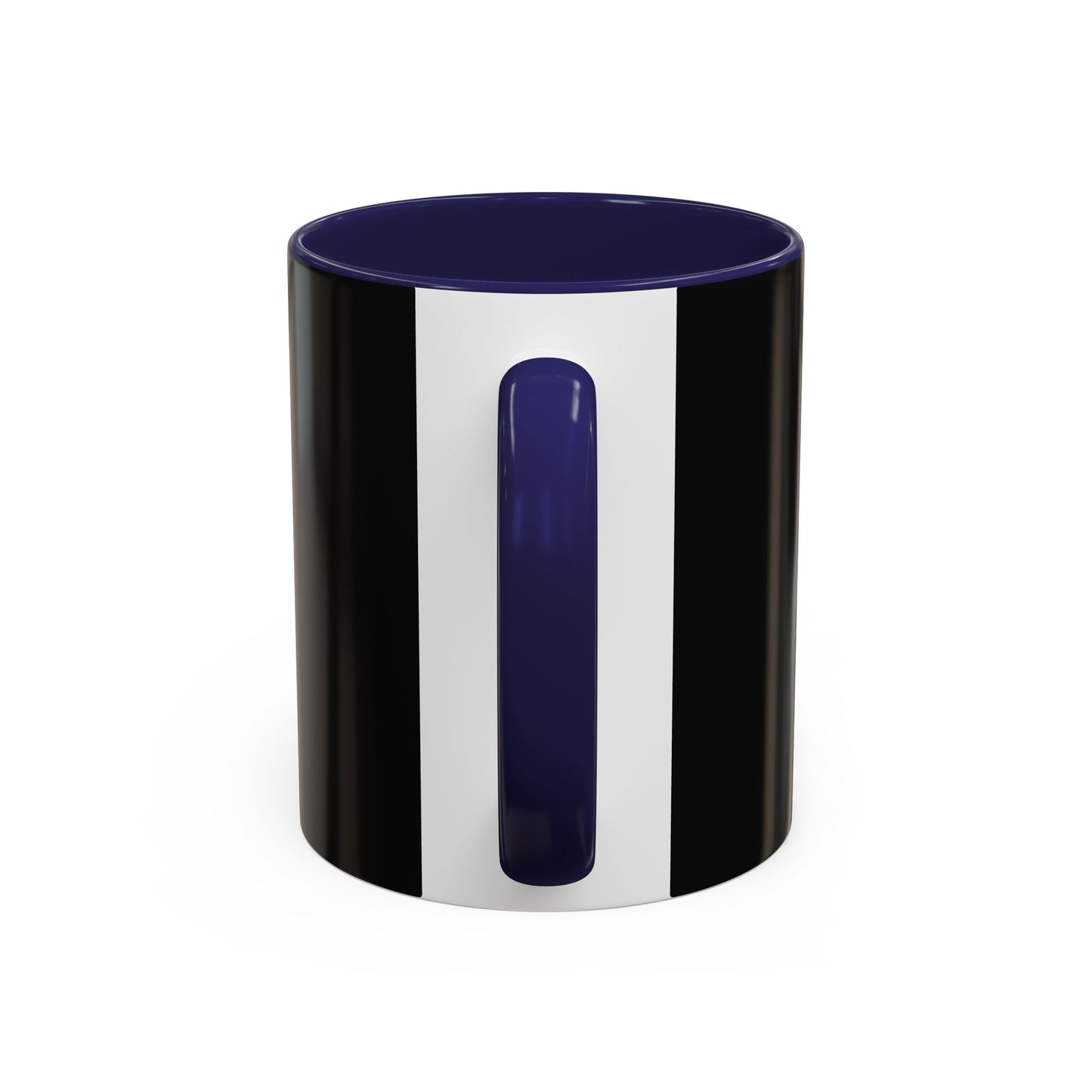 Stylish Black Accent Coffee Mug for Home or Office | Perfect Gift for Coffee Lovers, Unique Black Mug, Customizable Drinkware
