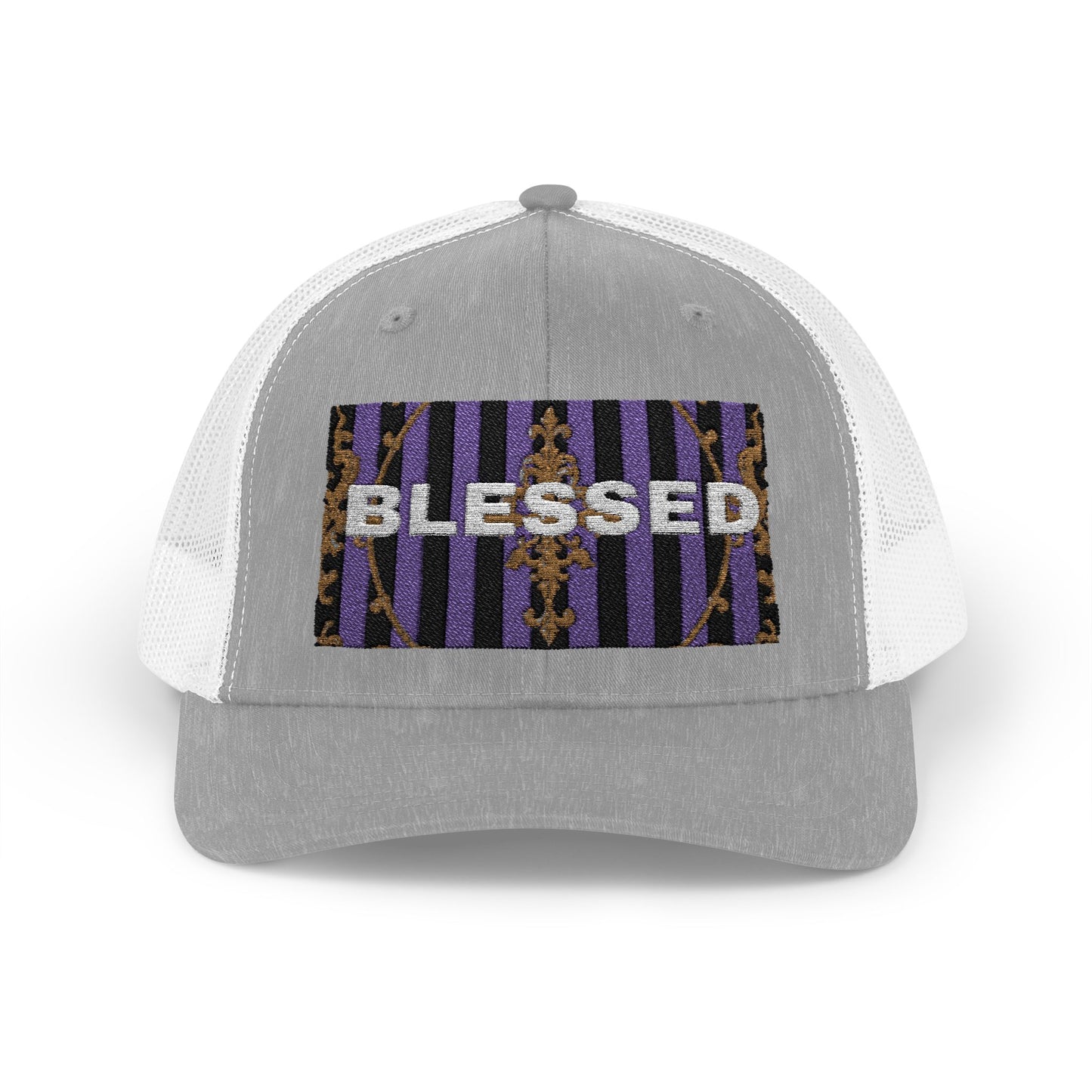 Blessed Snapback Trucker Cap, Casual Hat for Everyday Wear, Perfect Gift for Friends, Outdoor Activities, Spiritual Vibes