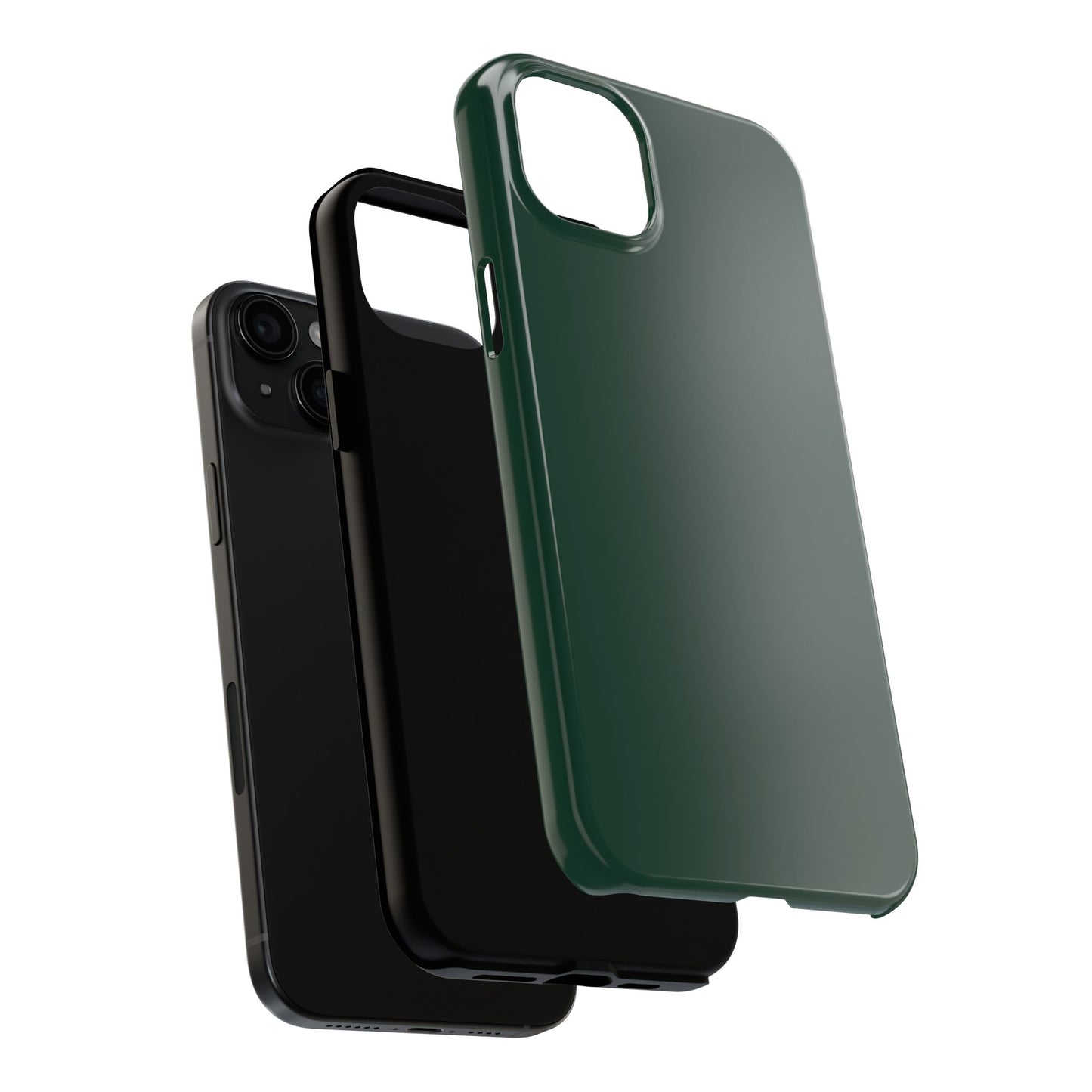 Midnight Green Tough Phone Case - Durable & Stylish Protection for Everyday Use, Gifts for Tech Lovers, Perfect for Holidays & Daily Life