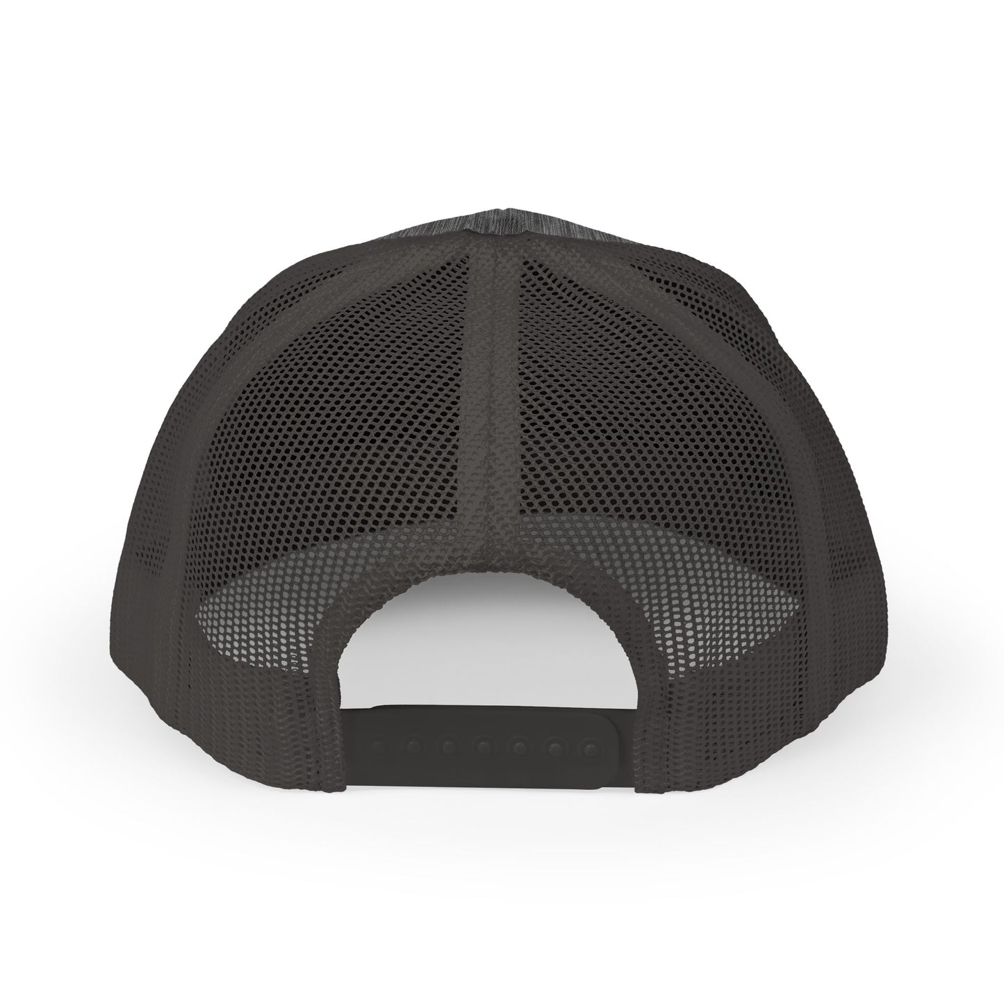 Vintage Navy Stripes & Baroque Trucker Cap — Retro 'VINTAGE' Embroidered Snapback