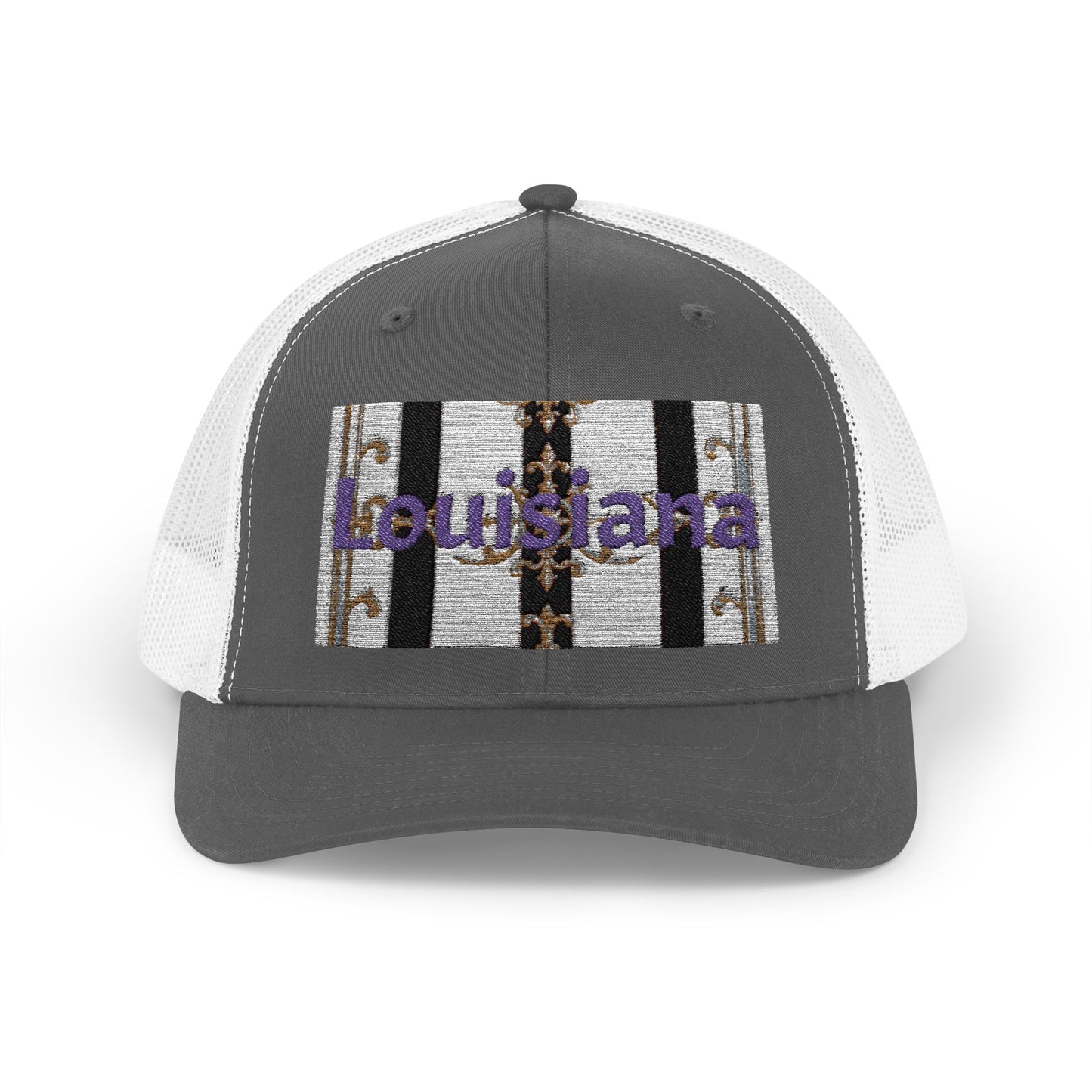 Stylish Louisiana Snapback Trucker Cap for Trendy Outfits, Perfect for Gifts, Outdoor Events, Summer Festivals, Casual Wear