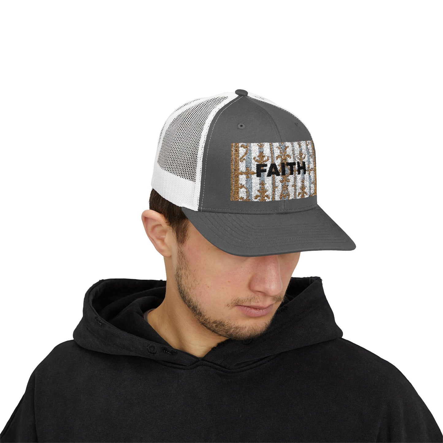 Stylish Faith Snapback Trucker Cap - Faith Inspired Sun Protection