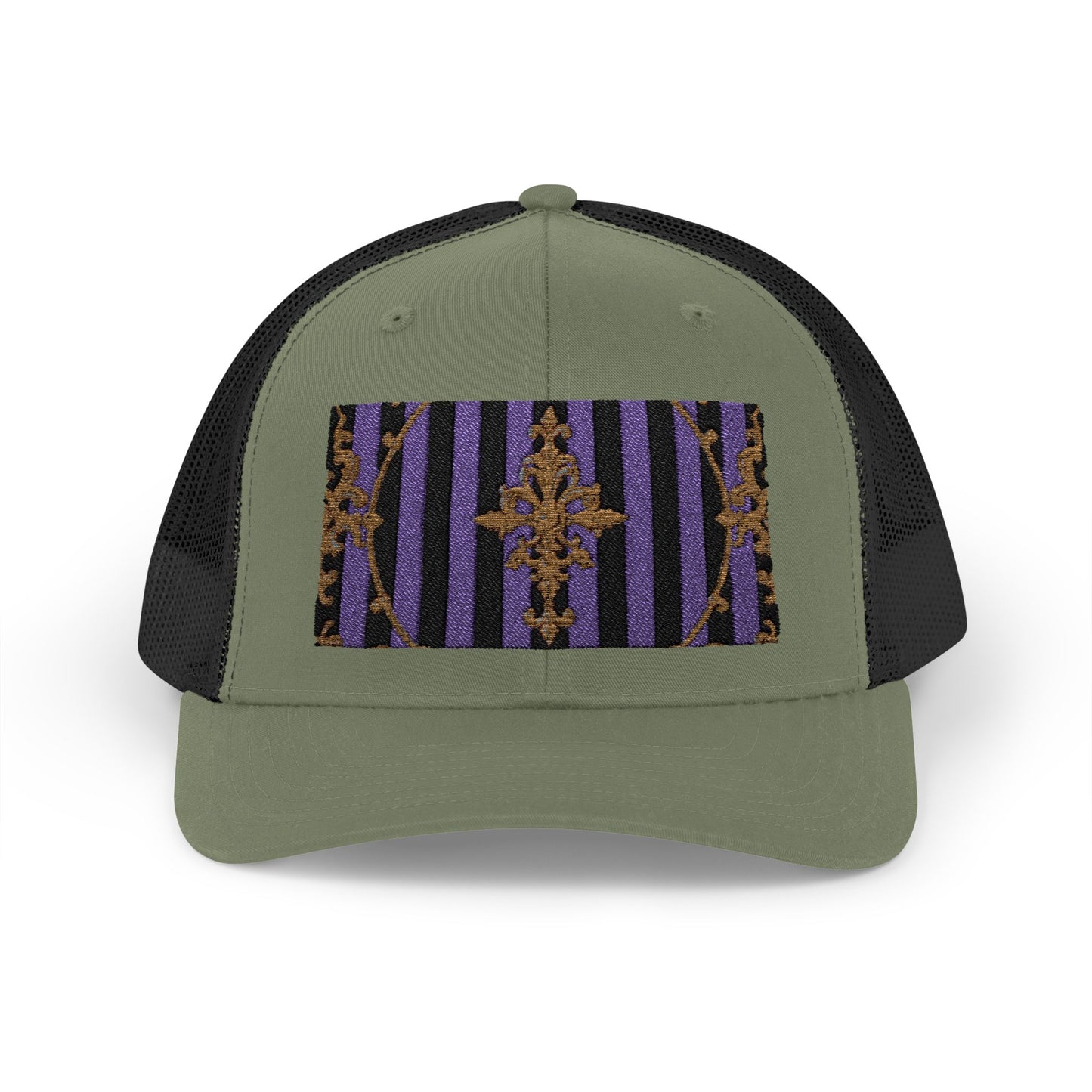 Stylish Baroque Vintage-Inspired Snapback Trucker Cap, Hipster Cap, Festival Headwear, Unique Gift for Fashion Lovers