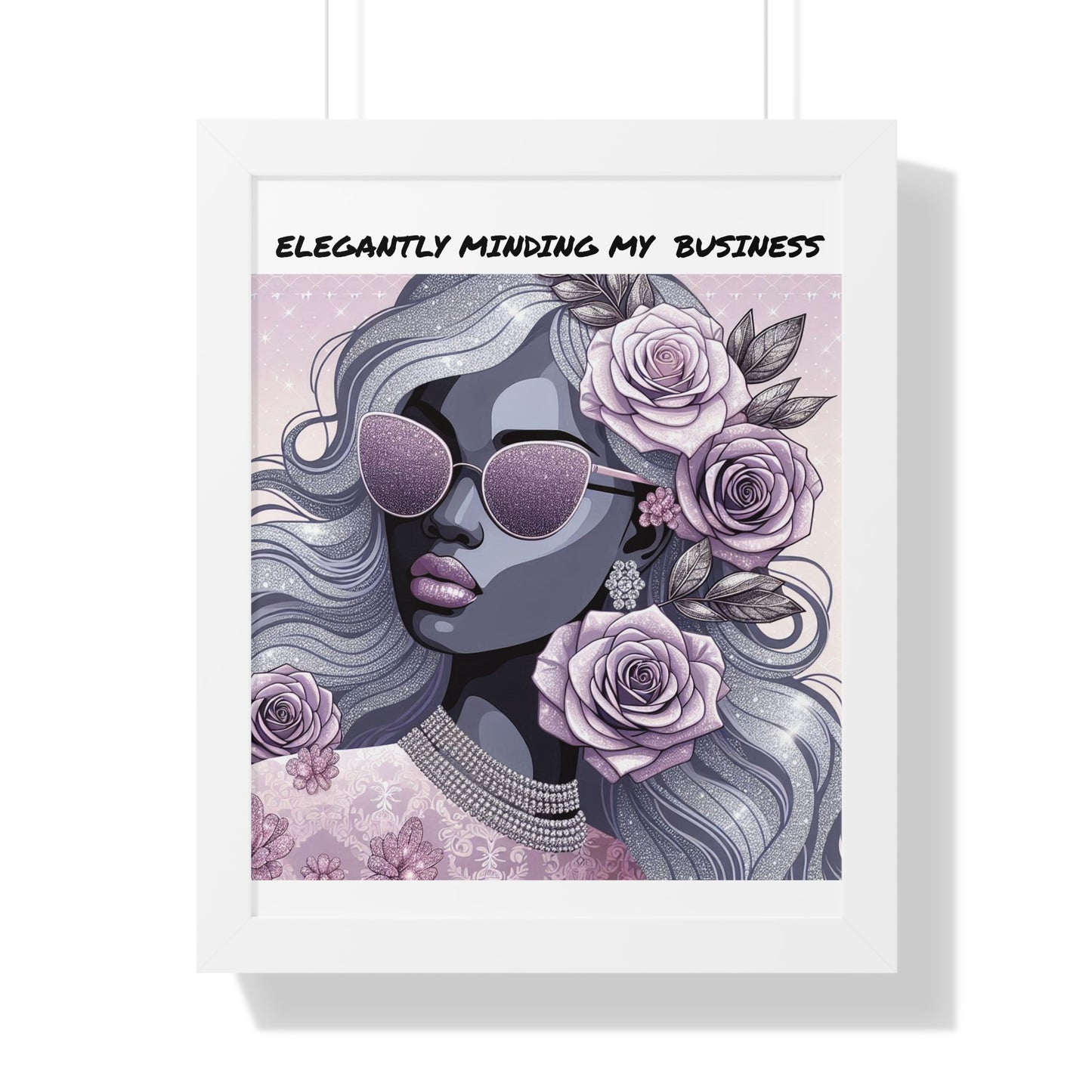 Elegant Business Minded Poster - Wall Art for Confident Women