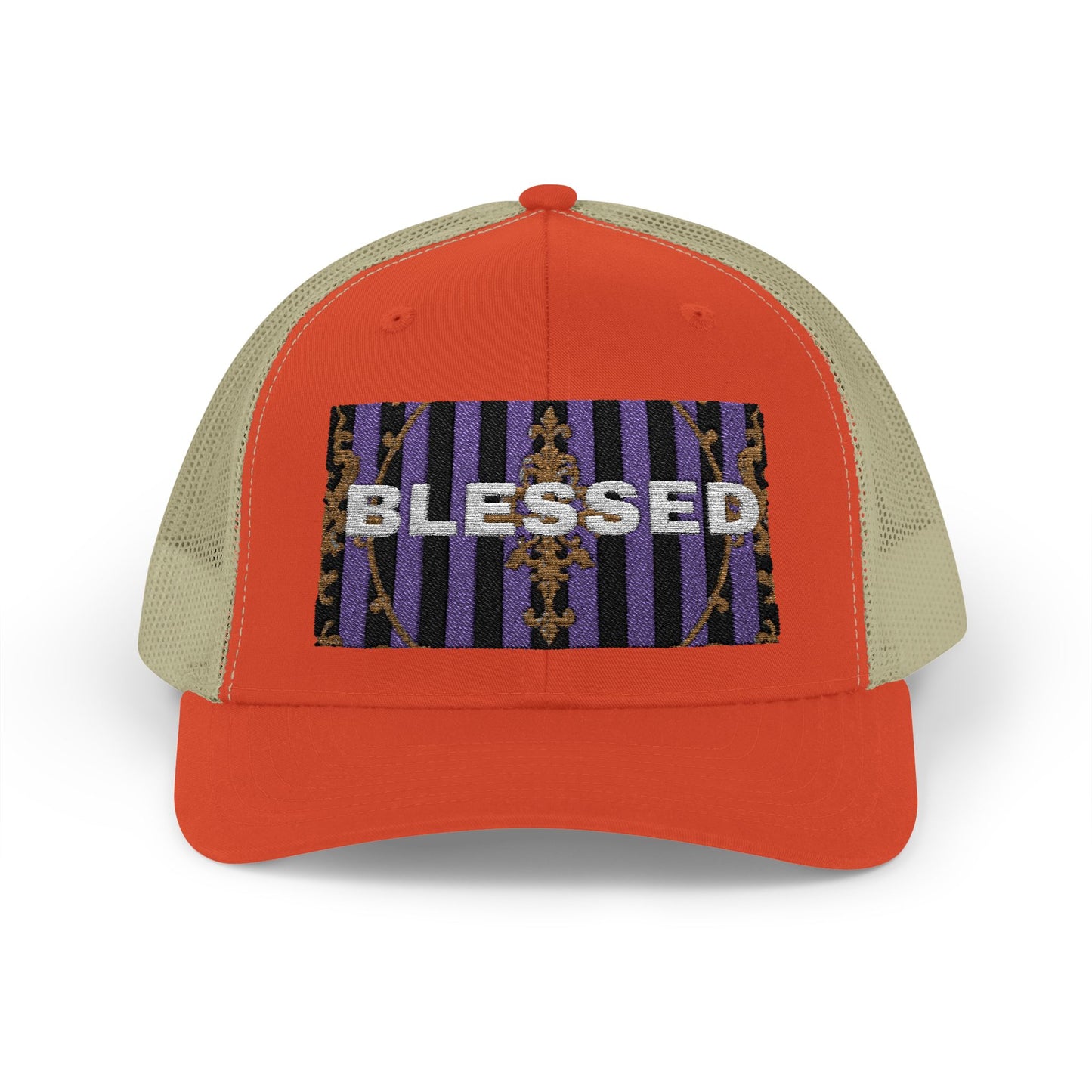 Blessed Snapback Trucker Cap, Casual Hat for Everyday Wear, Perfect Gift for Friends, Outdoor Activities, Spiritual Vibes