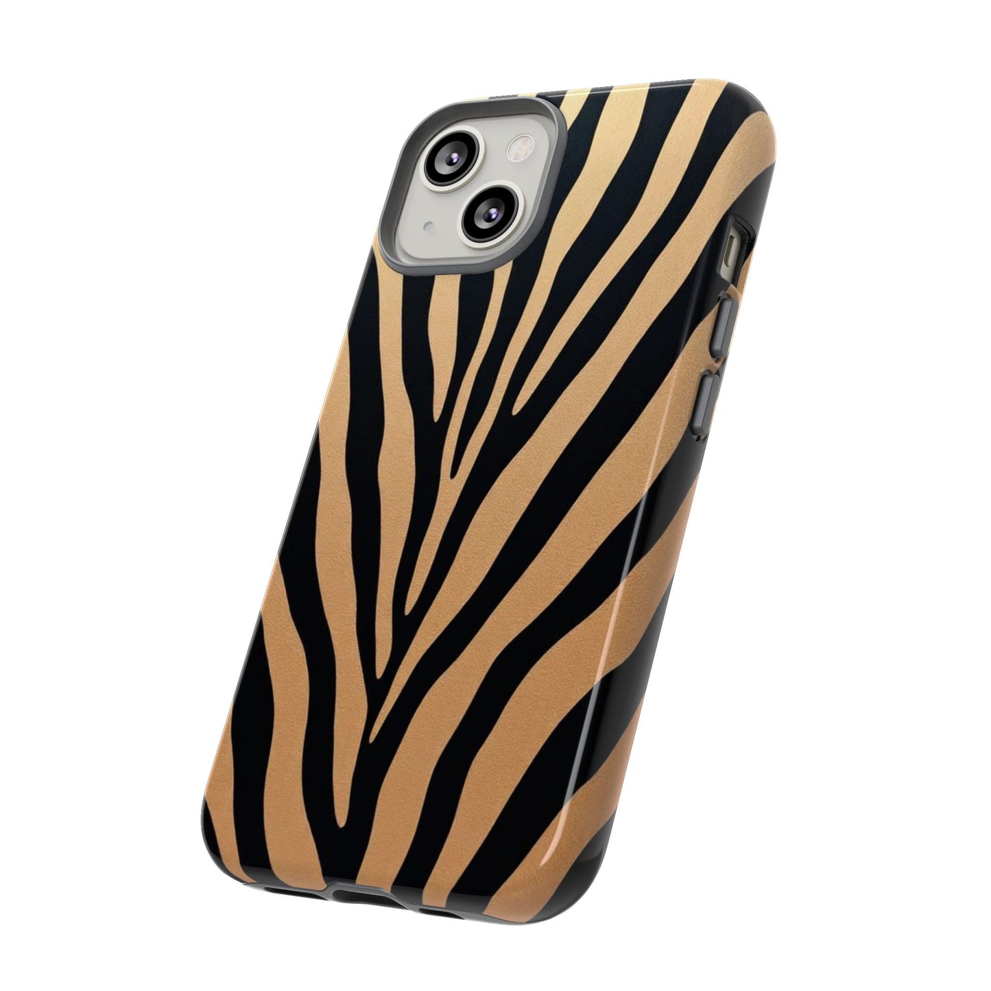 Zebra Print Tough Phone Case