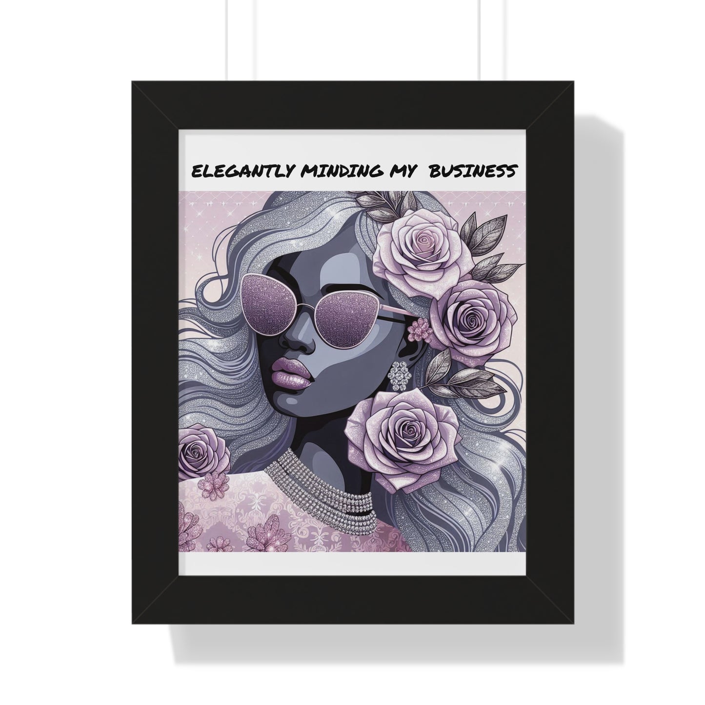 Elegant Business Minded Poster - Wall Art for Confident Women