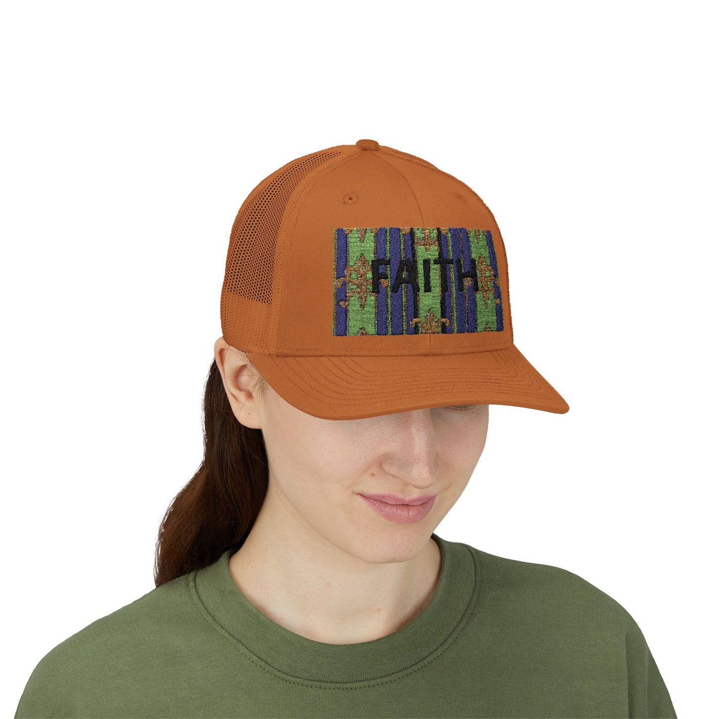 Faith-Inspired Snapback Trucker Cap | Trendy Hat for Casual Style, Faith-Based Gift, Summer Accessory