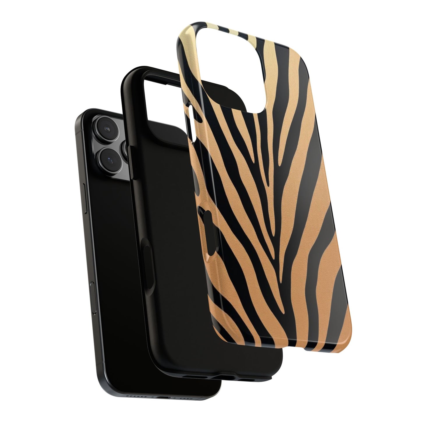 Zebra Print Tough Phone Case