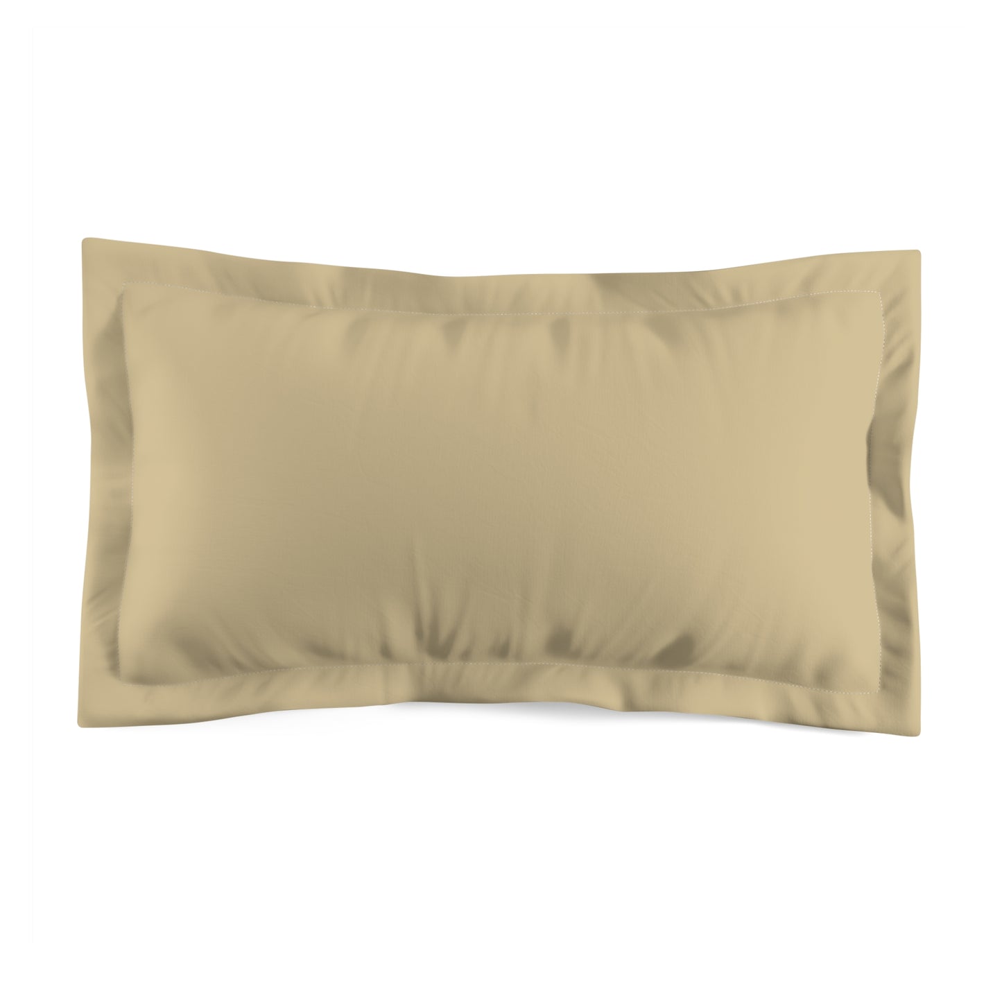 Vanilla Wheat Luxurious Microfiber Pillow Sham, Cozy Bedroom Decor, Soft Bedding Accessory, Gift for Home Lovers, Elegant Sleep Essentials