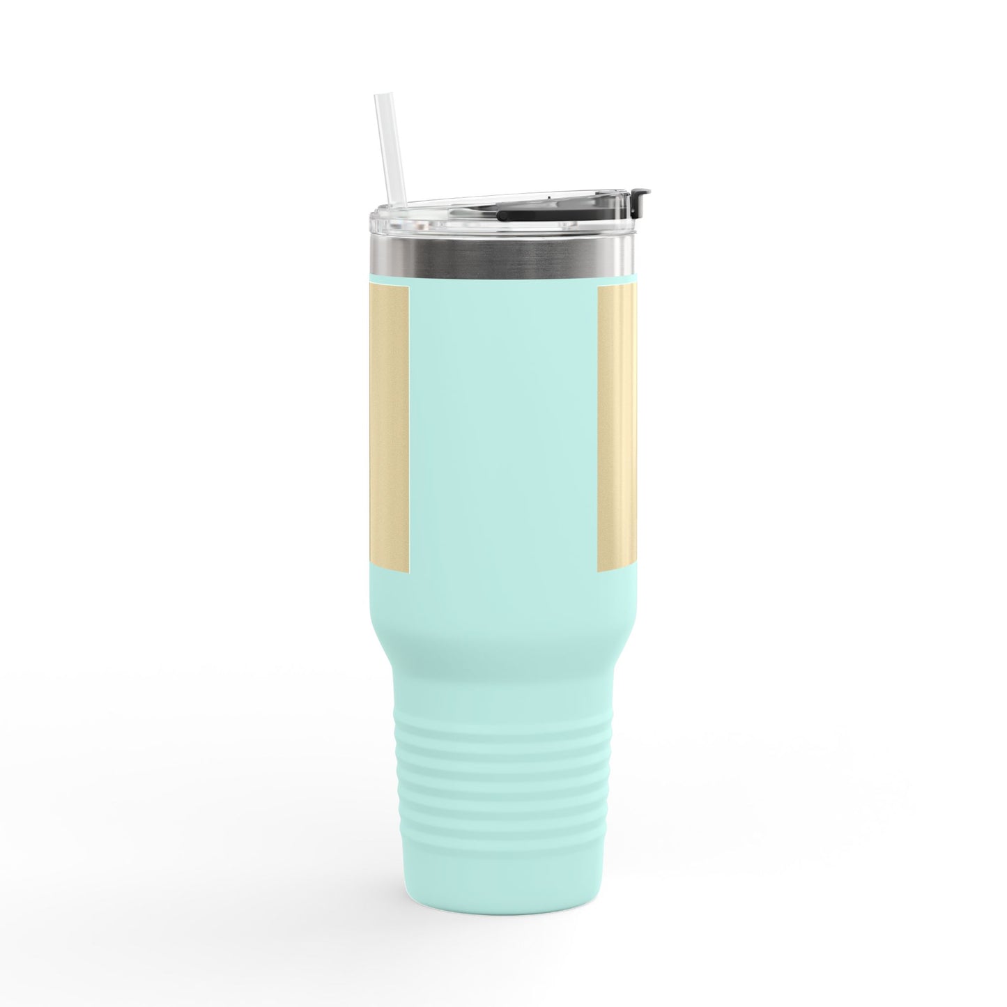 Vanilla Wheat 40oz Insulated Travel Mug | Customizable Hot & Cold Drink Tumbler | Perfect Gift for Travelers, Coffee Lovers, Road Trips, Holidays