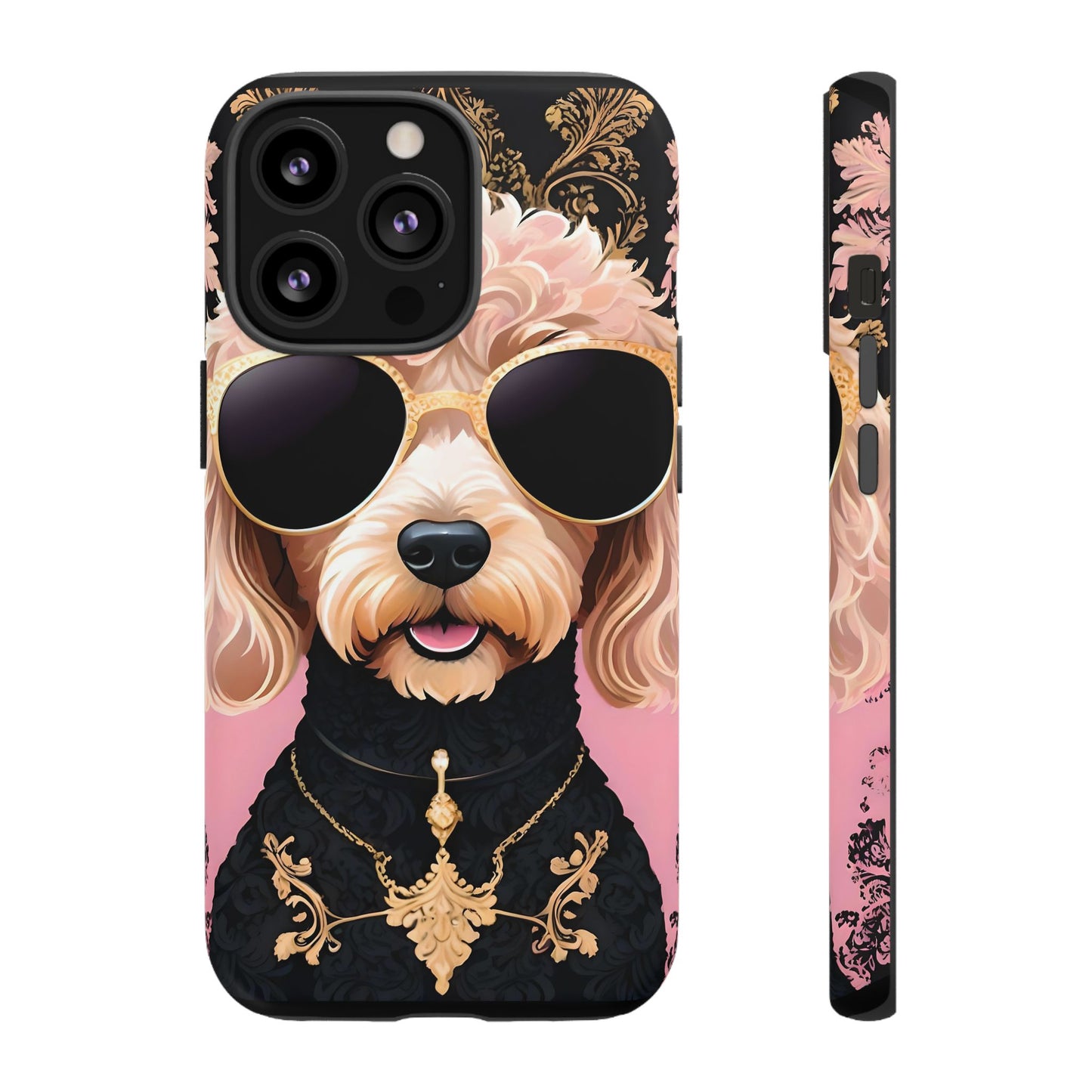 Phone Case - Golden Doodle In Sunglasses Tough Case