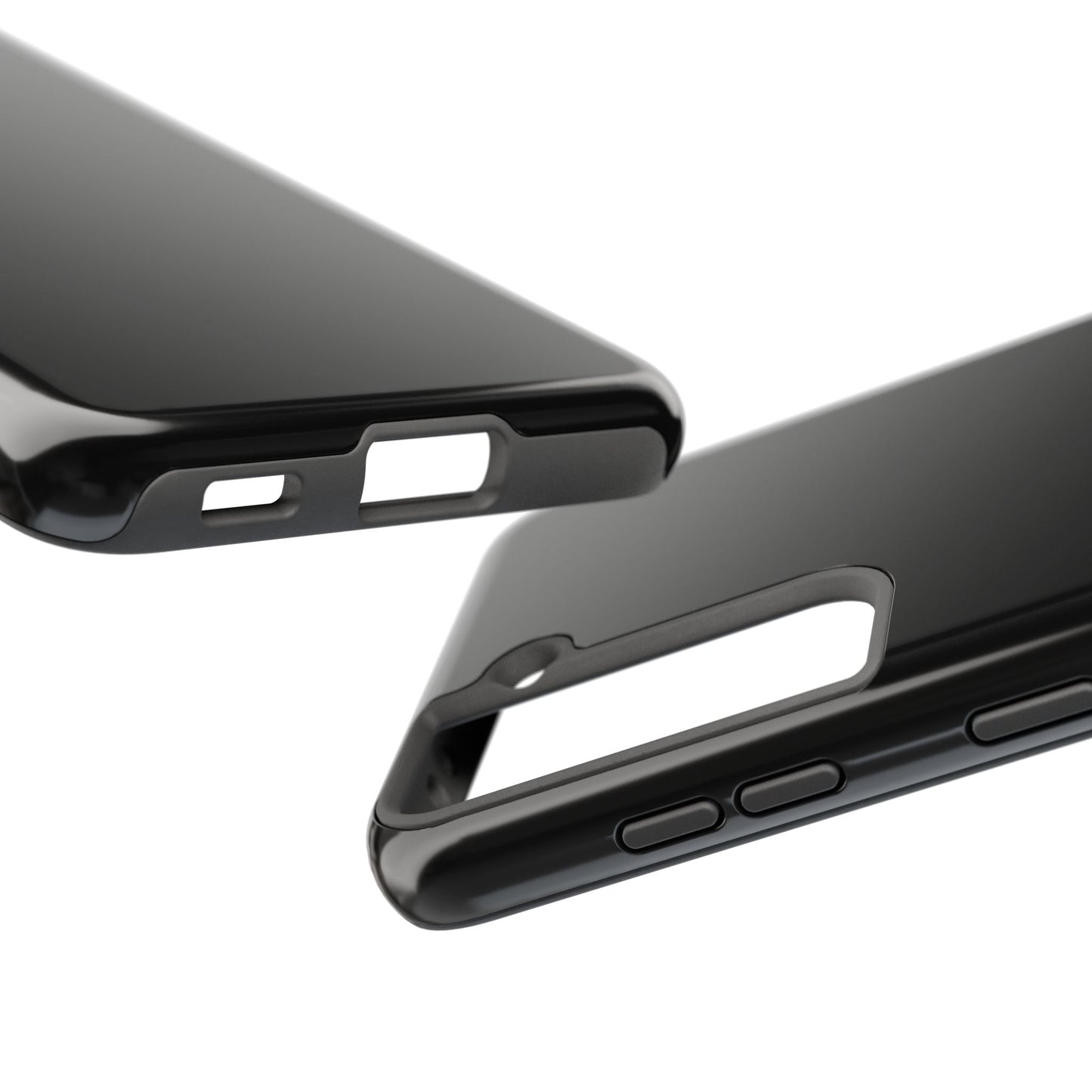 Durable Black Tough Phone Cases, Heavy-Duty Cell Phone Cover, Personalized Tech Protection, Gift for Him or Her, Everyday Protection