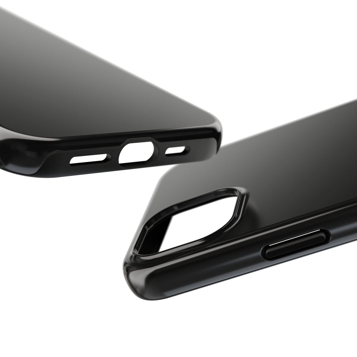 Durable Black Tough Phone Cases, Heavy-Duty Cell Phone Cover, Personalized Tech Protection, Gift for Him or Her, Everyday Protection