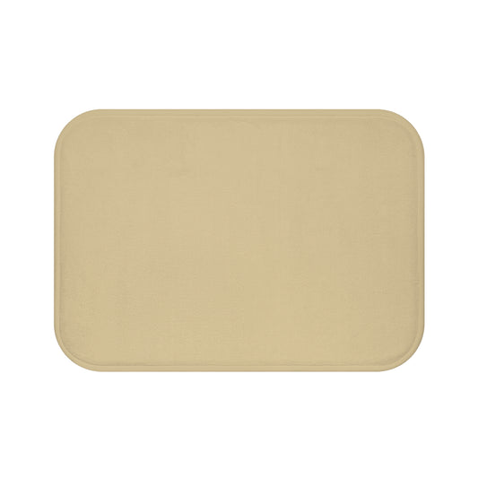 Vanilla Wheat Bath Mat, Cozy Bathroom Decor, Non-Slip Shower Rug, Plush Bath Mat for Comfort, Perfect for Home & Gifts