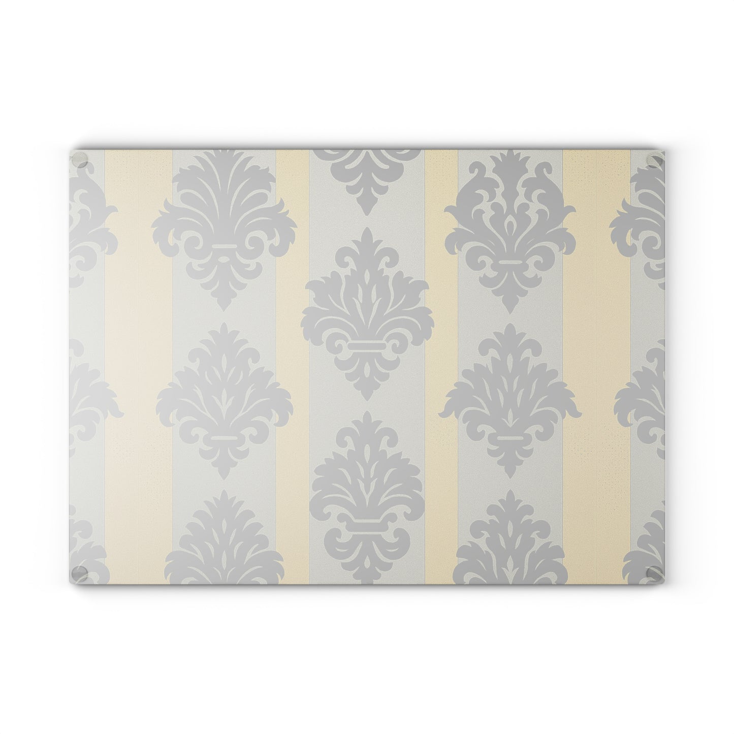 Elegant Baroque Glass Cutting Board | Kitchen Decor, Gift for Home Chefs, Wedding Registry, Housewarming Gift, Cooking Essential