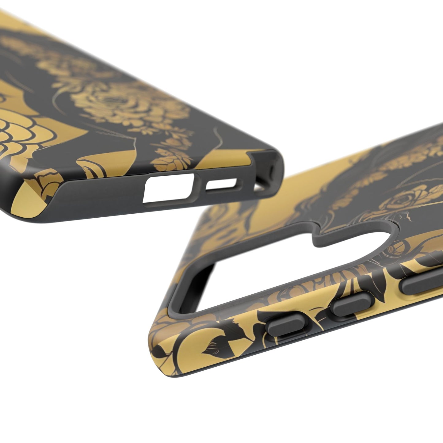 Phone Case - Elegant Horse & Roses Design