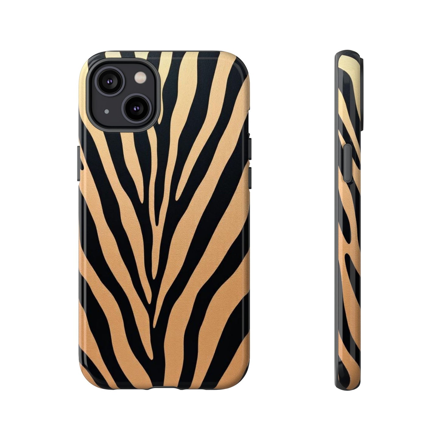 Zebra Print Tough Phone Case