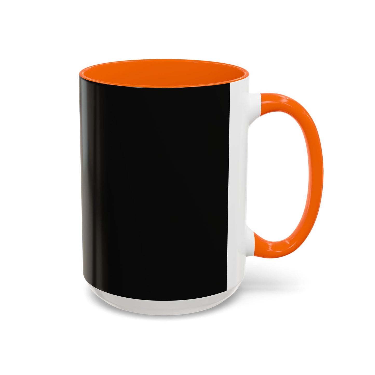 Stylish Black Accent Coffee Mug for Home or Office | Perfect Gift for Coffee Lovers, Unique Black Mug, Customizable Drinkware