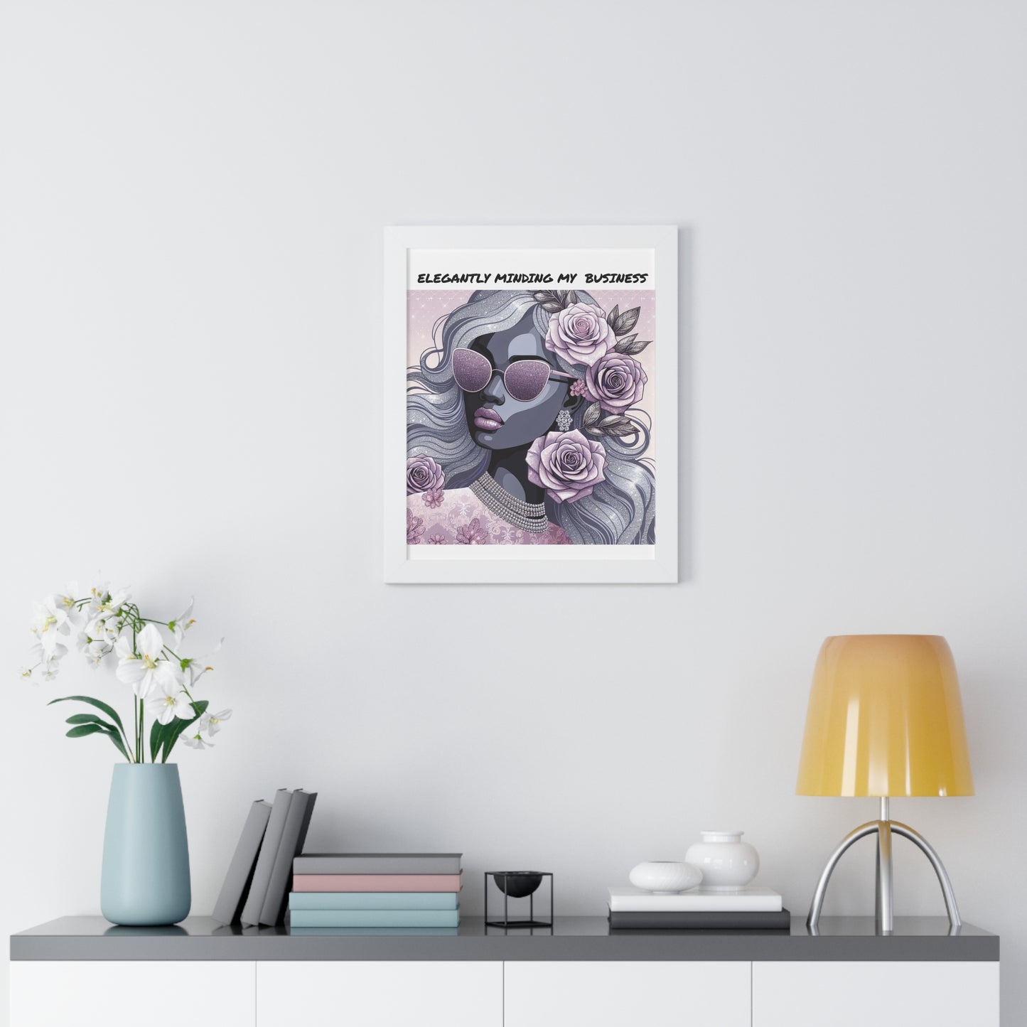 Elegant Business Minded Poster - Wall Art for Confident Women
