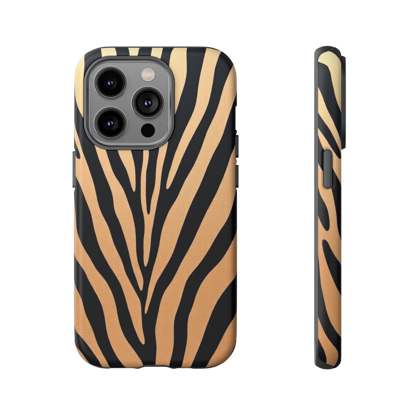 Zebra Print Tough Phone Case