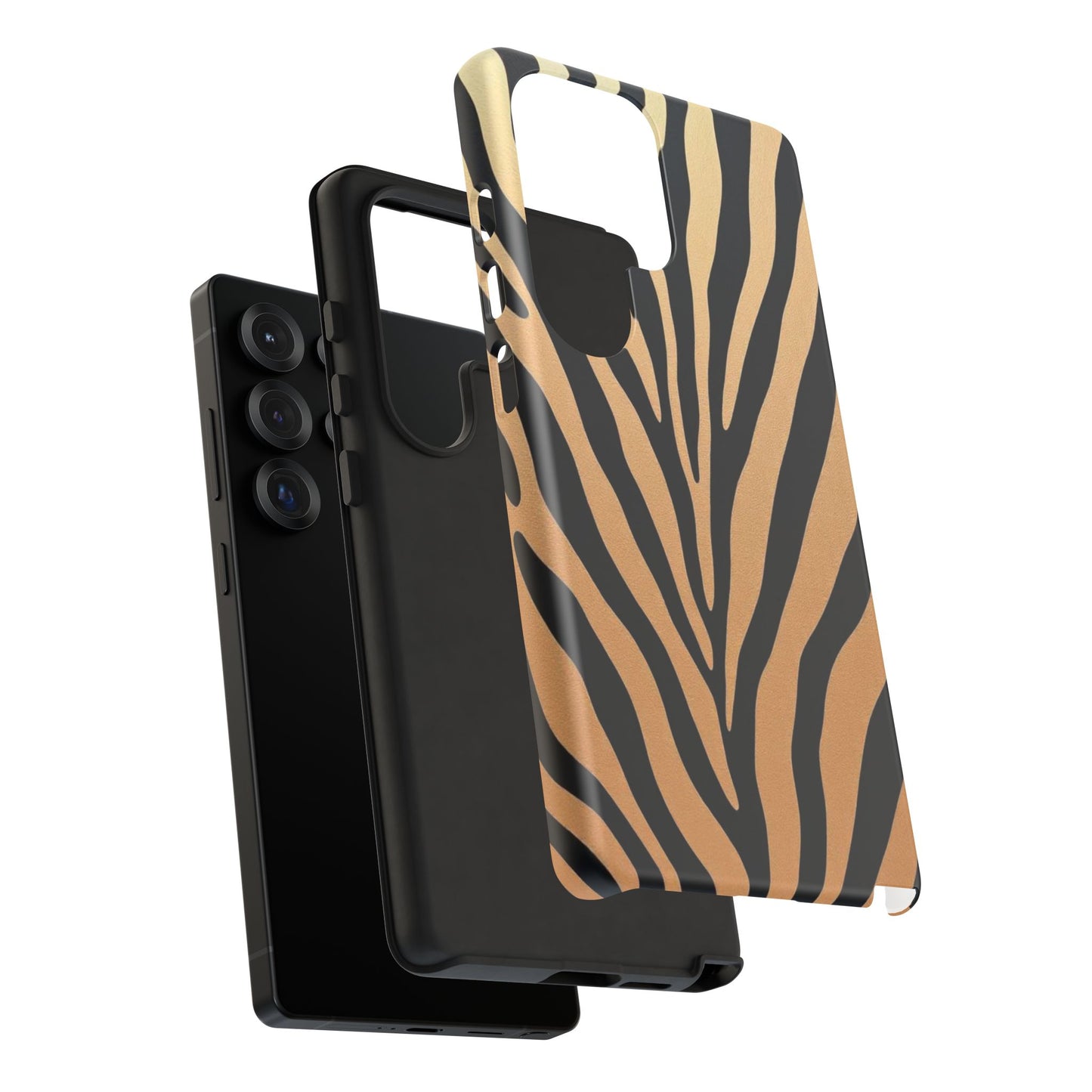 Zebra Print Tough Phone Case